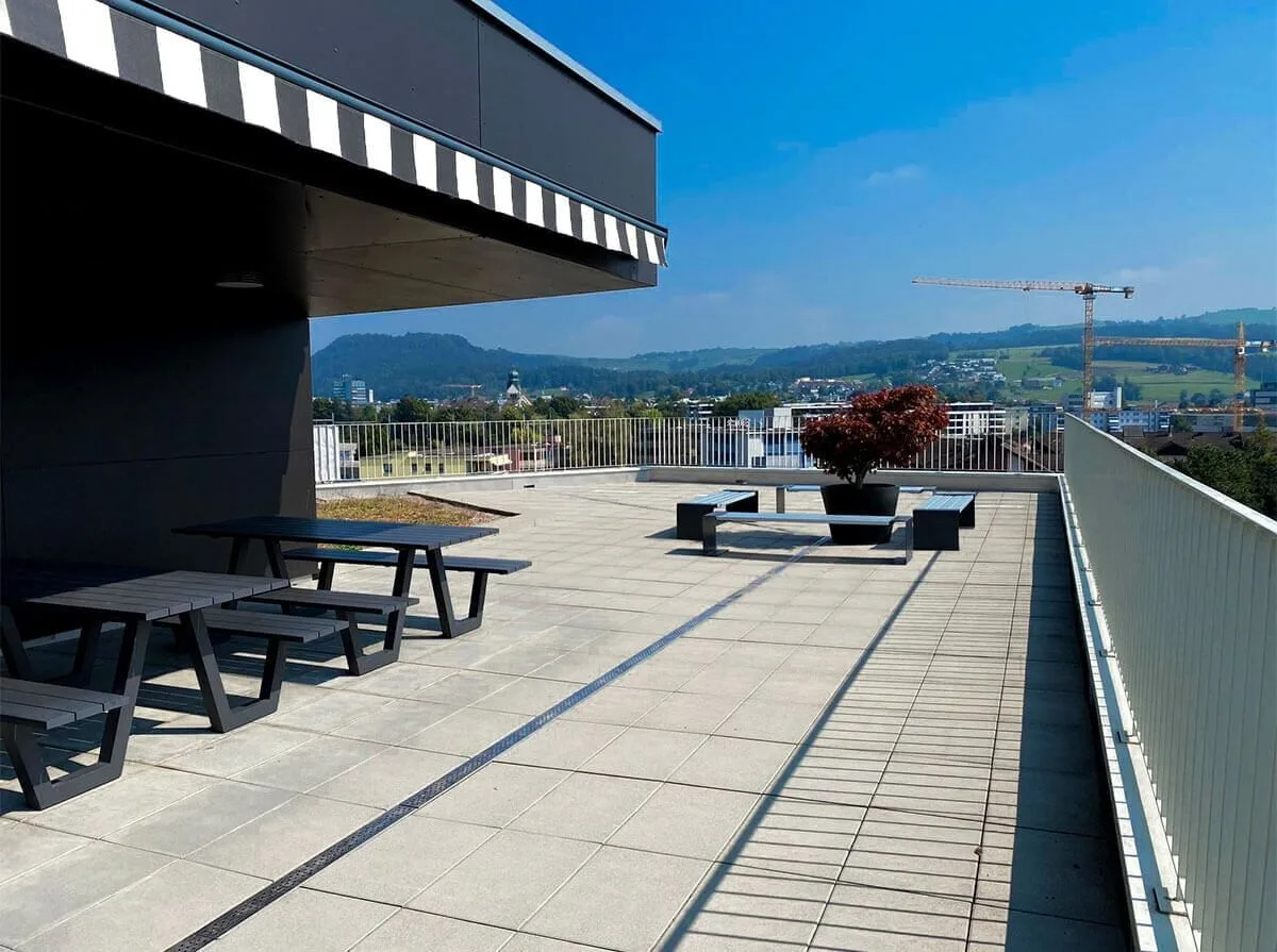 Avanta Business Center, Terrace and outdoor space, Baar