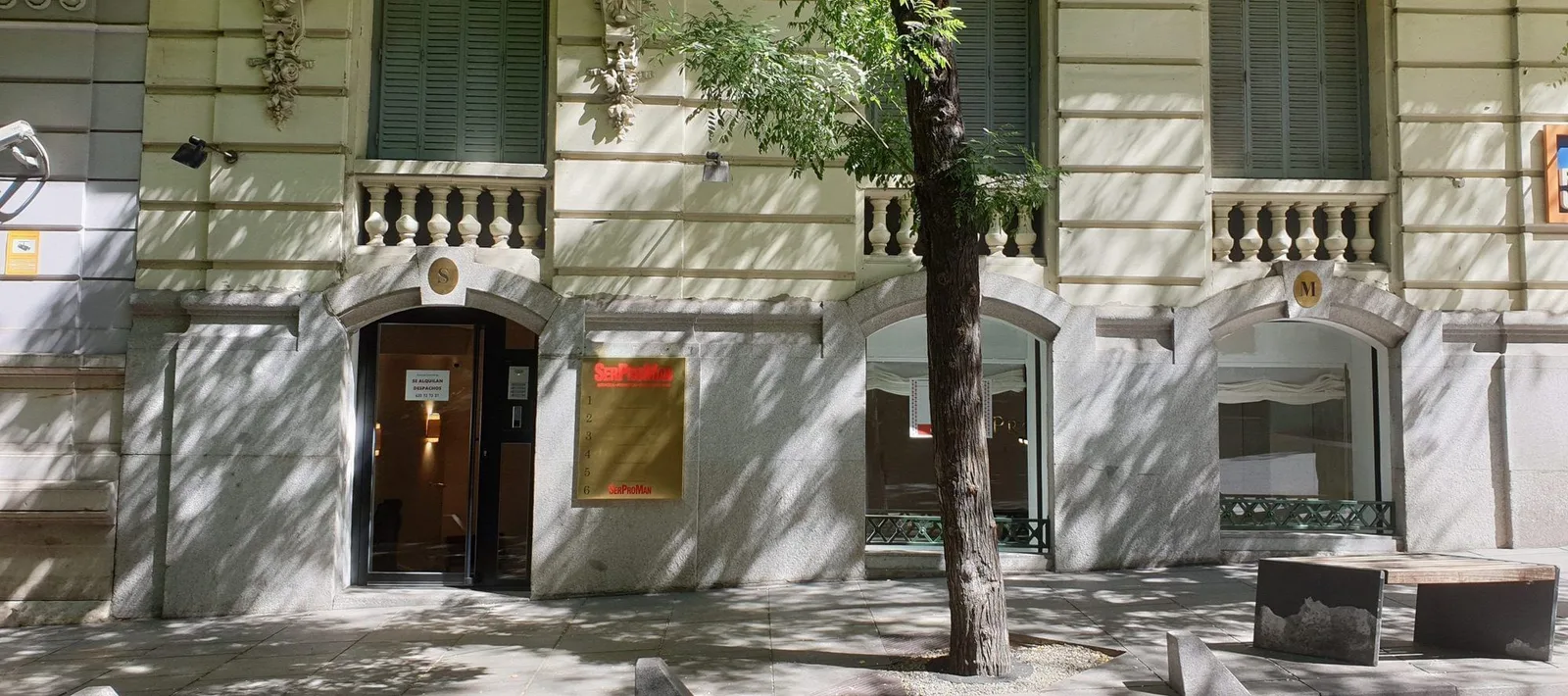 Ayala 3, Fachada del edificio, Madrid