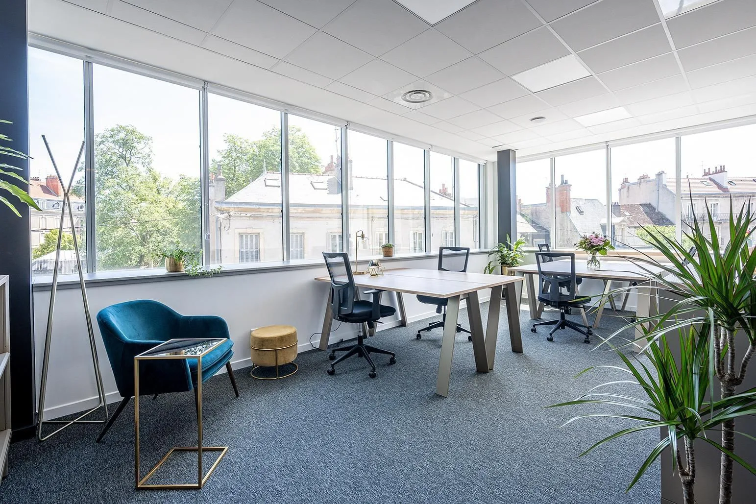 B'CoWorker Strasbourg Entzheim, Privatbüro mit 4 Arbeitsplätzen, Entzheim