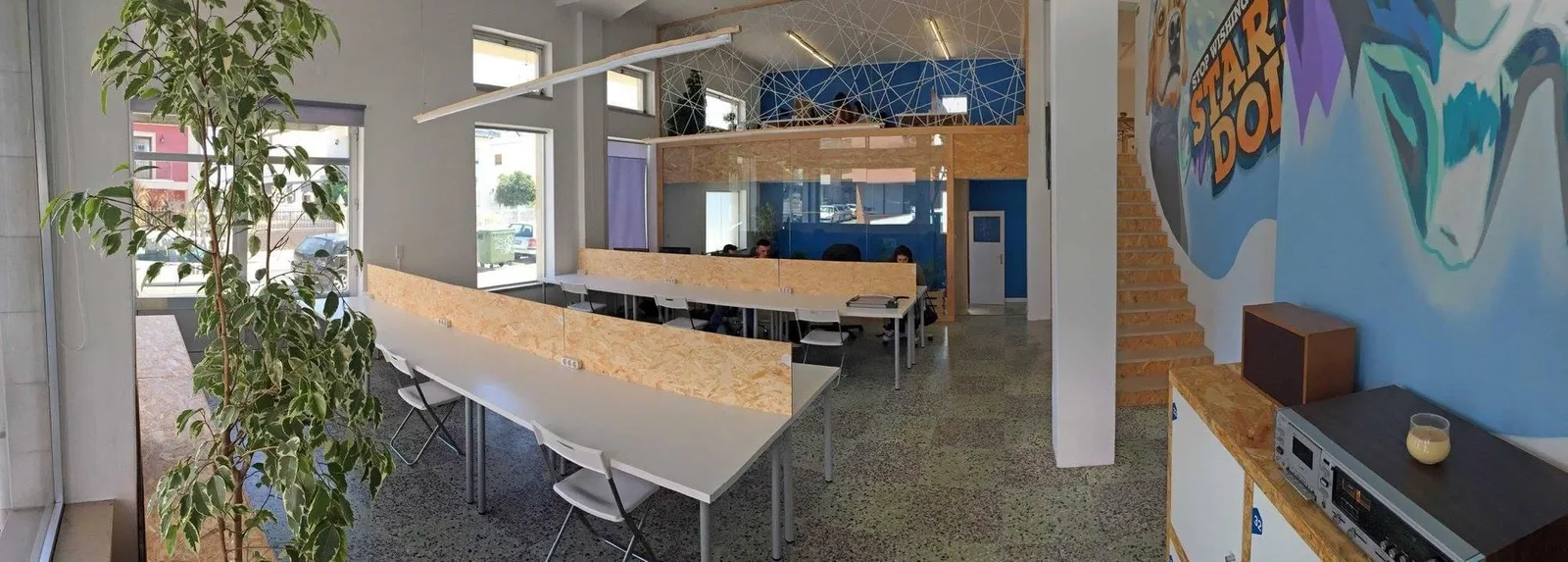Base Cowork, Open-plan office, Leiria