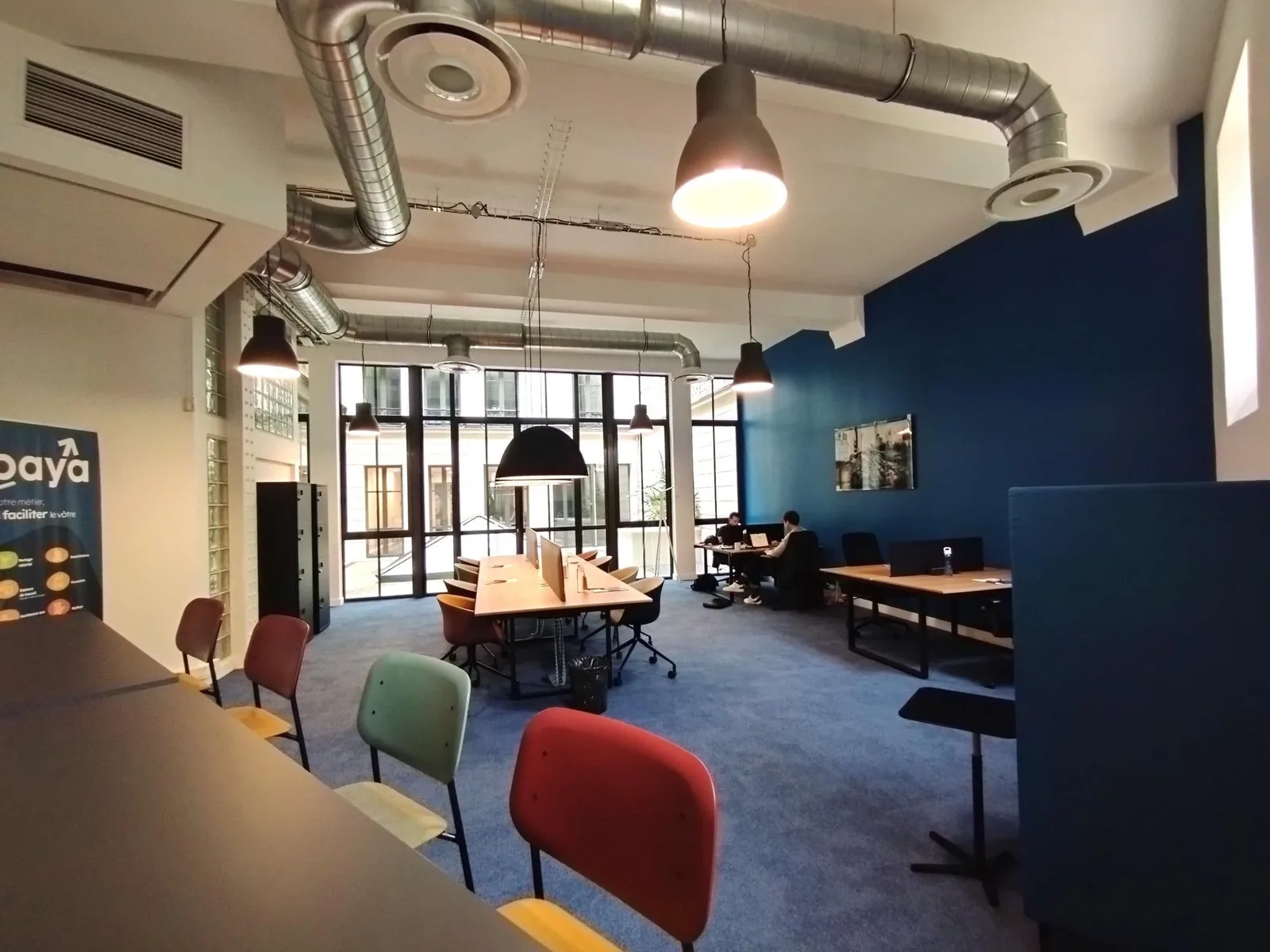 Baya Monceau, Open space, Paris 17e