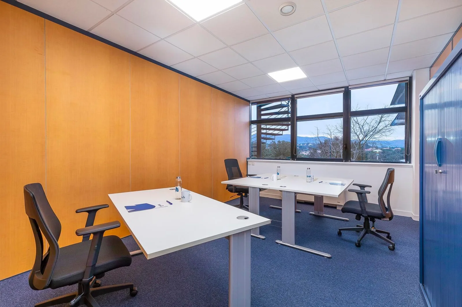 Baya Sophia Antipolis, Privatbüro mit 3 Arbeitsplätzen, Biot