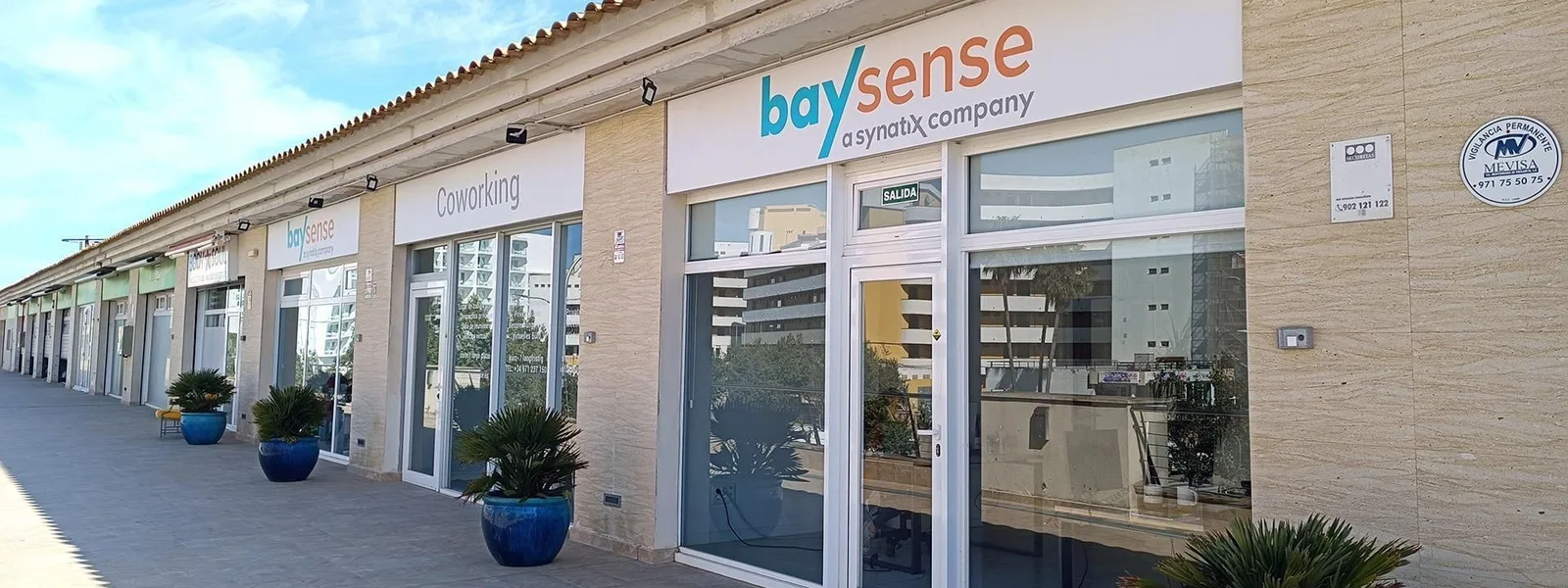 Baysense Coworking, Fachada del edificio, Can Pastilla