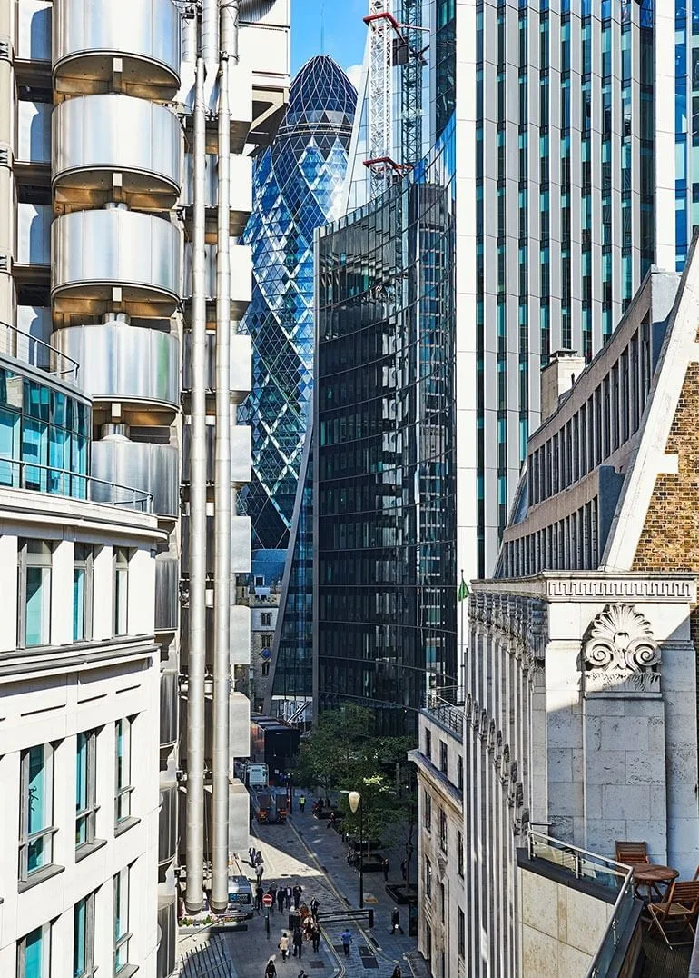 Beaumont Leadenhall, Building facade, London