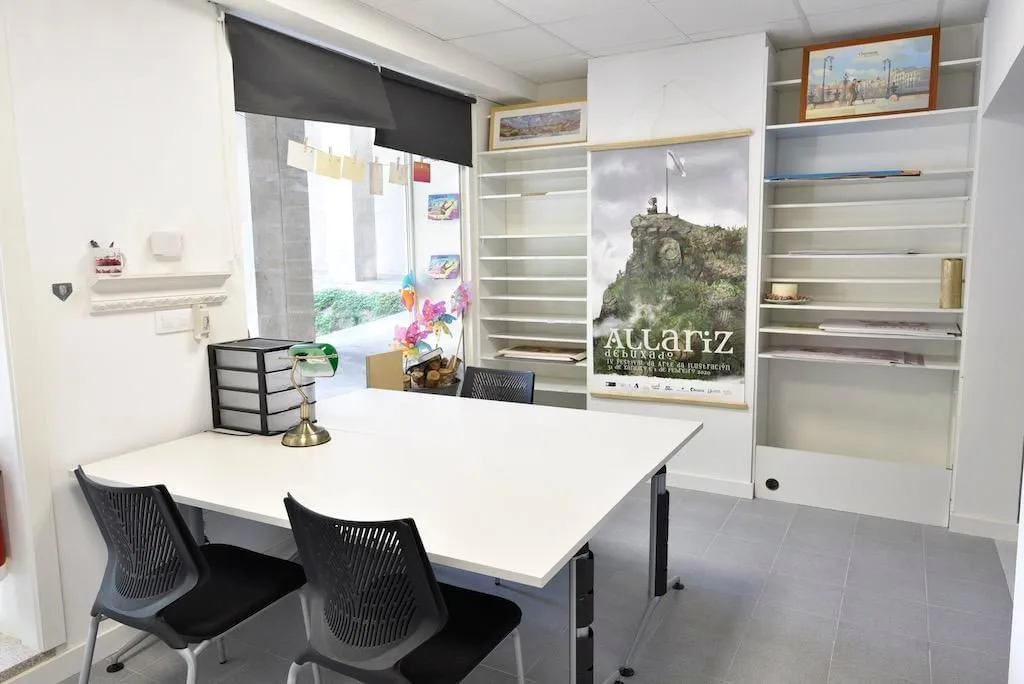 Bencomún Espazo, Sala de reuniones para 3 personas, Allariz