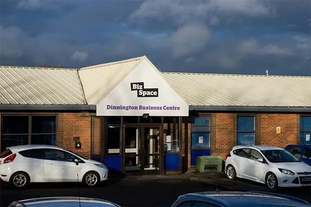 BizSpace Dinnington, Building facade, Worksop