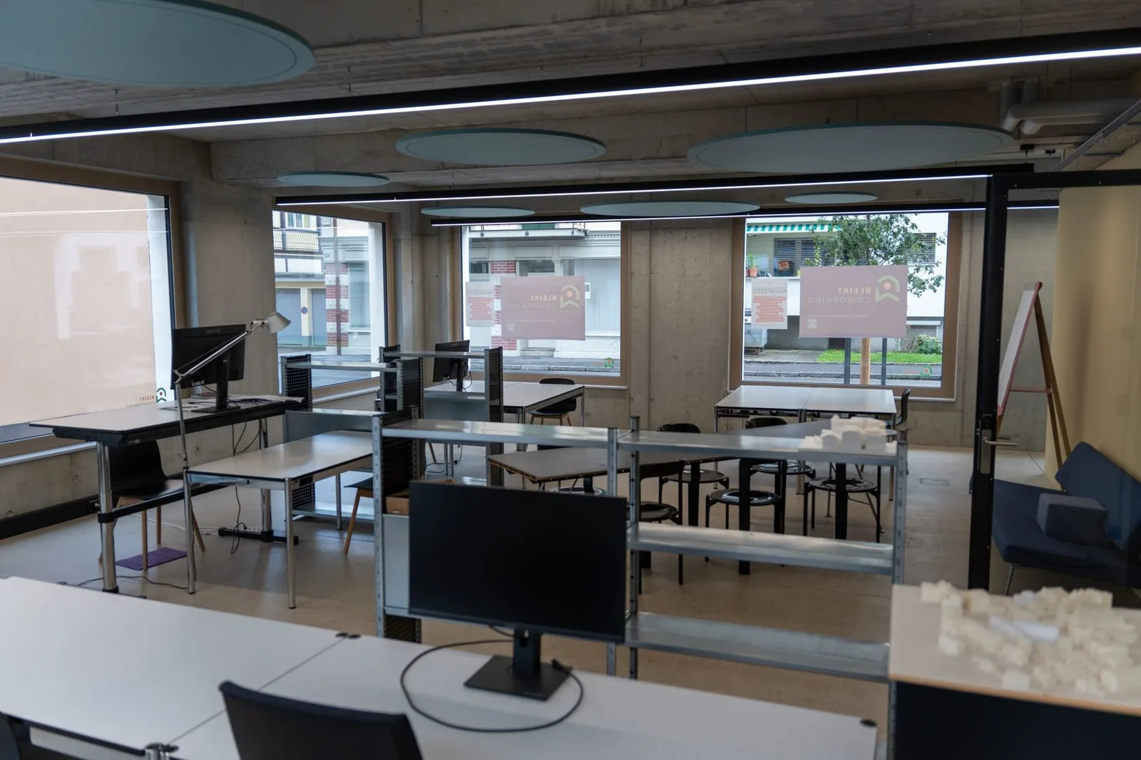 BLEIKI Coworking, Großraumbüro, Interlaken