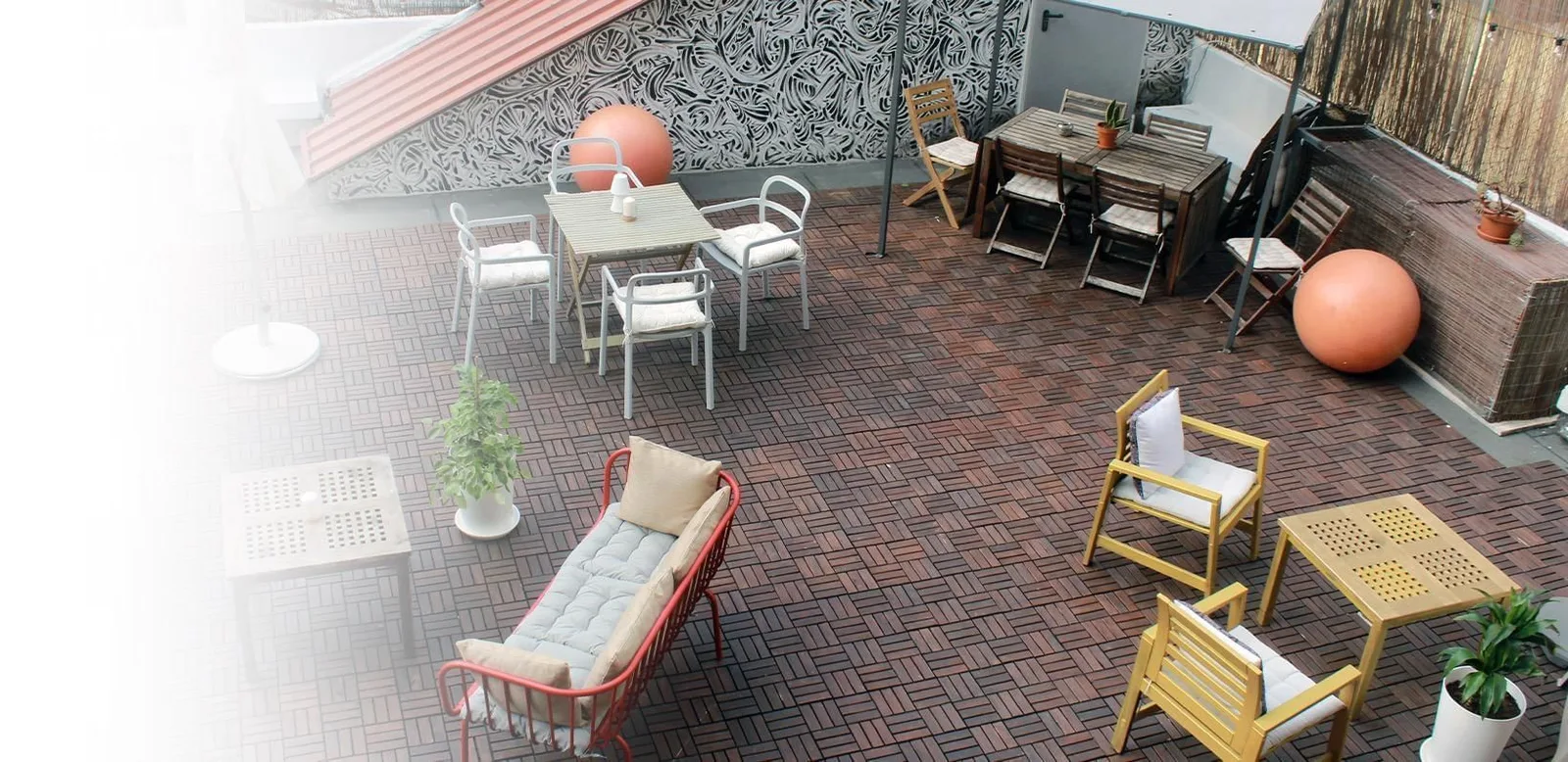 The Block Lisboa, Terrace and outdoor space, Lisbon