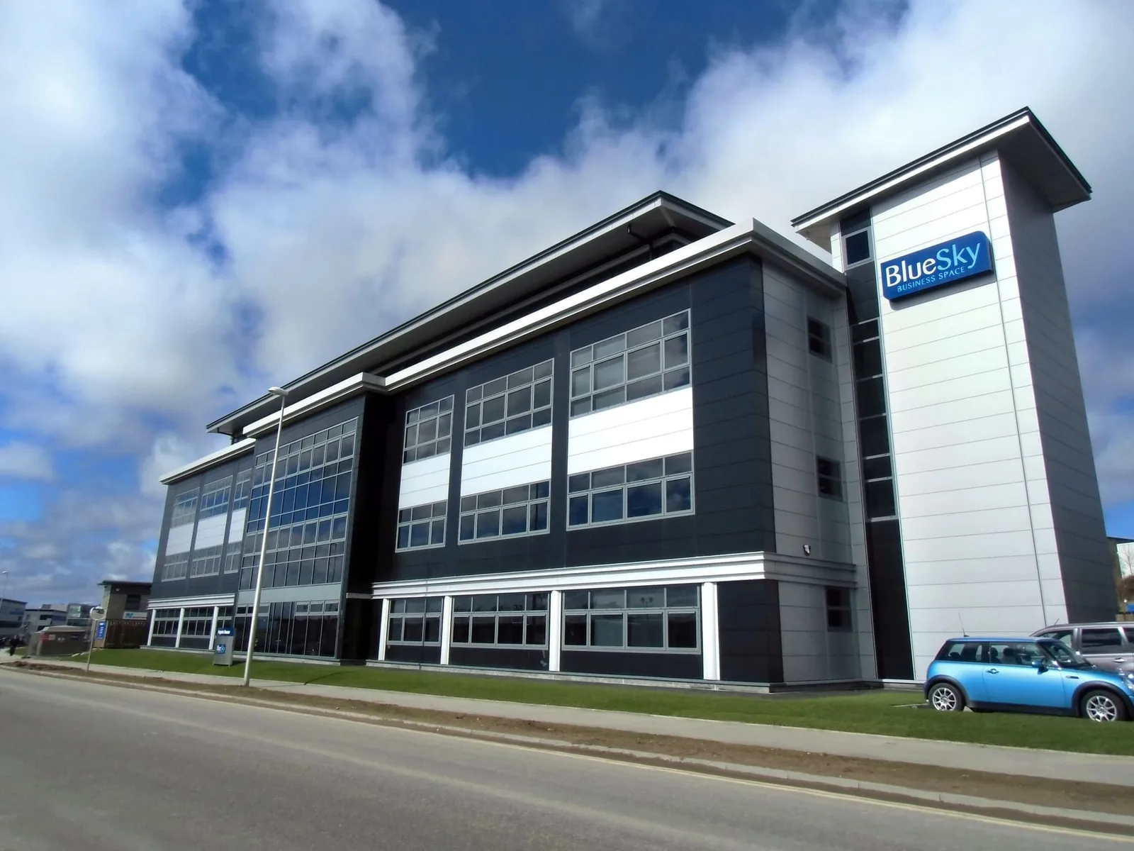 Blue Sky Business Space, Façade, Aberdeen