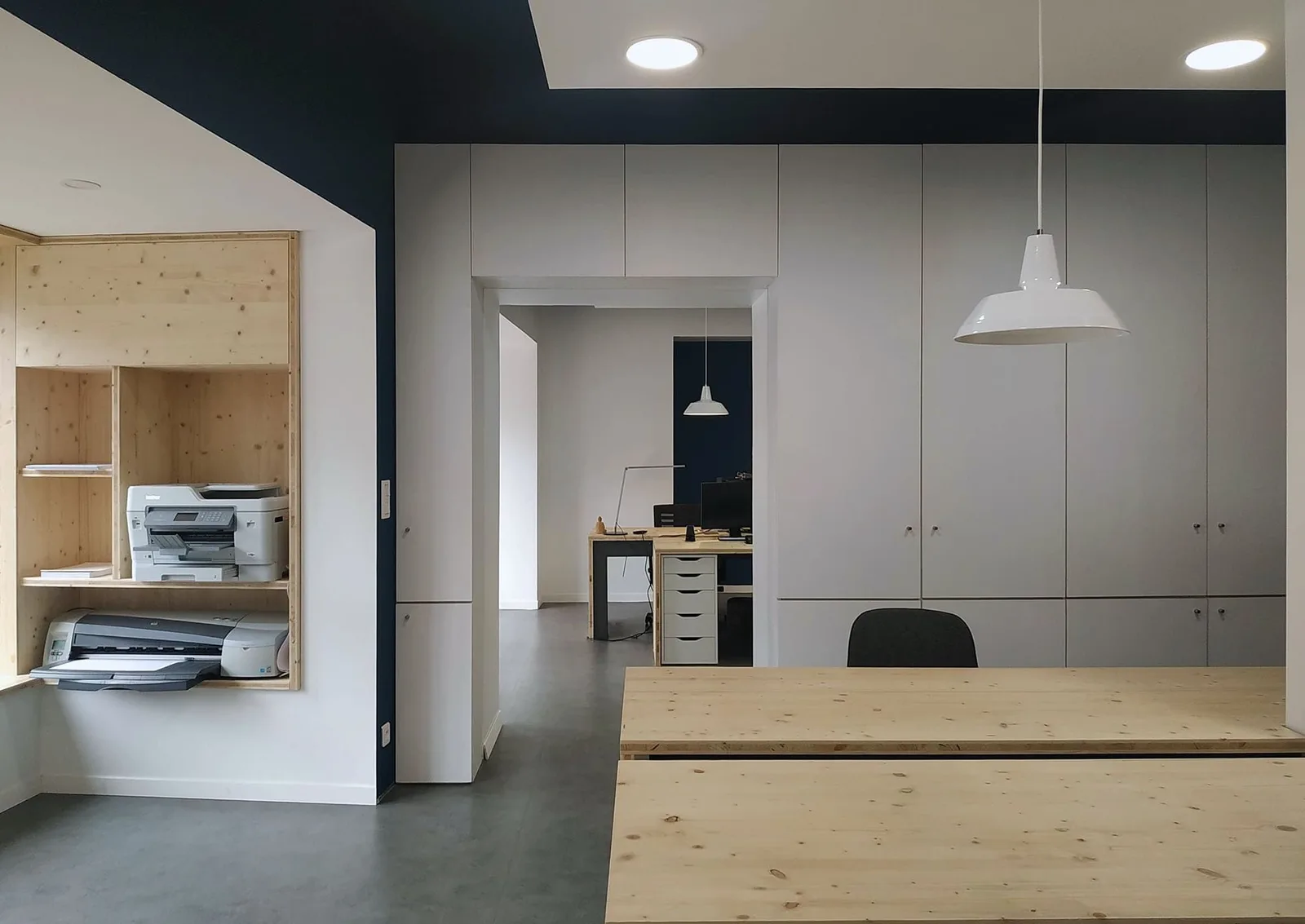 Le Bocal, Open-plan office, Pau
