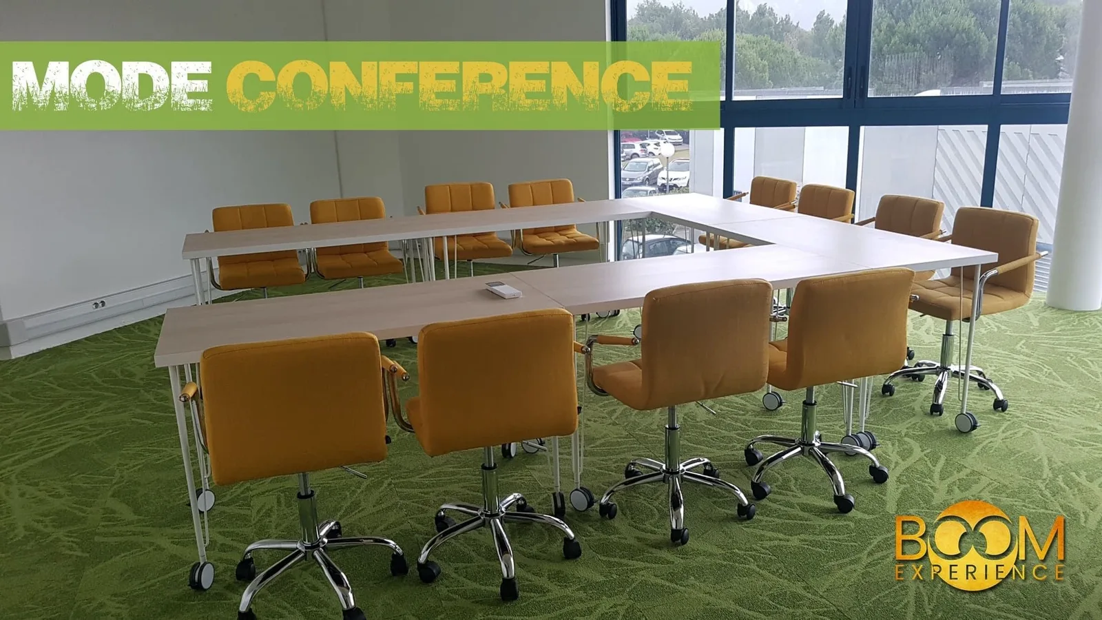 Boom Experience, Besprechungsraum für 12 Personen, Aubagne