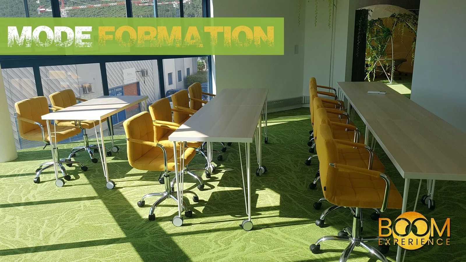 Boom Experience, Schulungsraum für 9 Personen, Aubagne