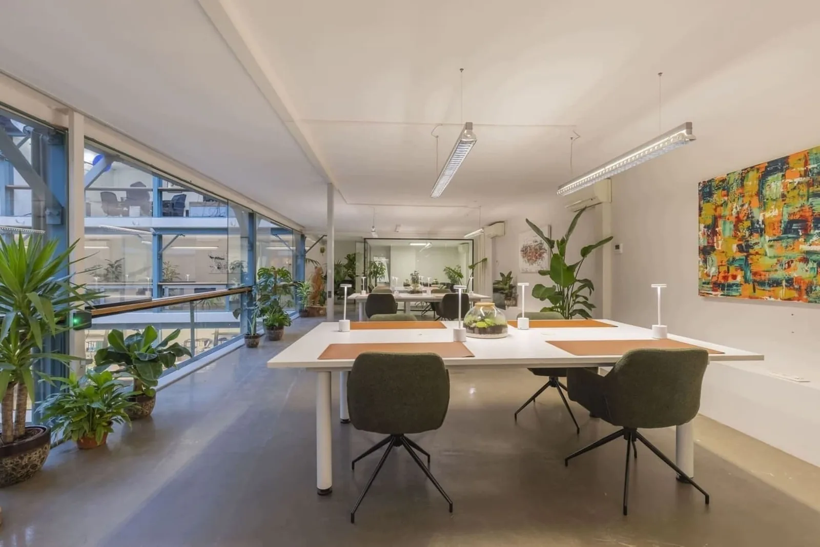 Botanic Coworking Space, Open-plan office, Ghent