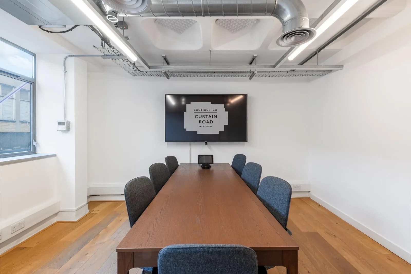 The Boutique Workplace - 114-116 Curtain Road, Salle de réunion 8 personnes, Londres