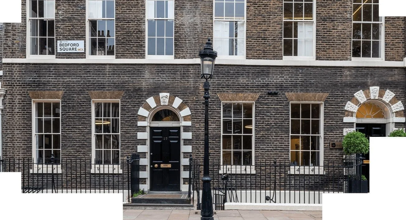 The Boutique Workplace - 26-27 Bedford Square, Building facade, London