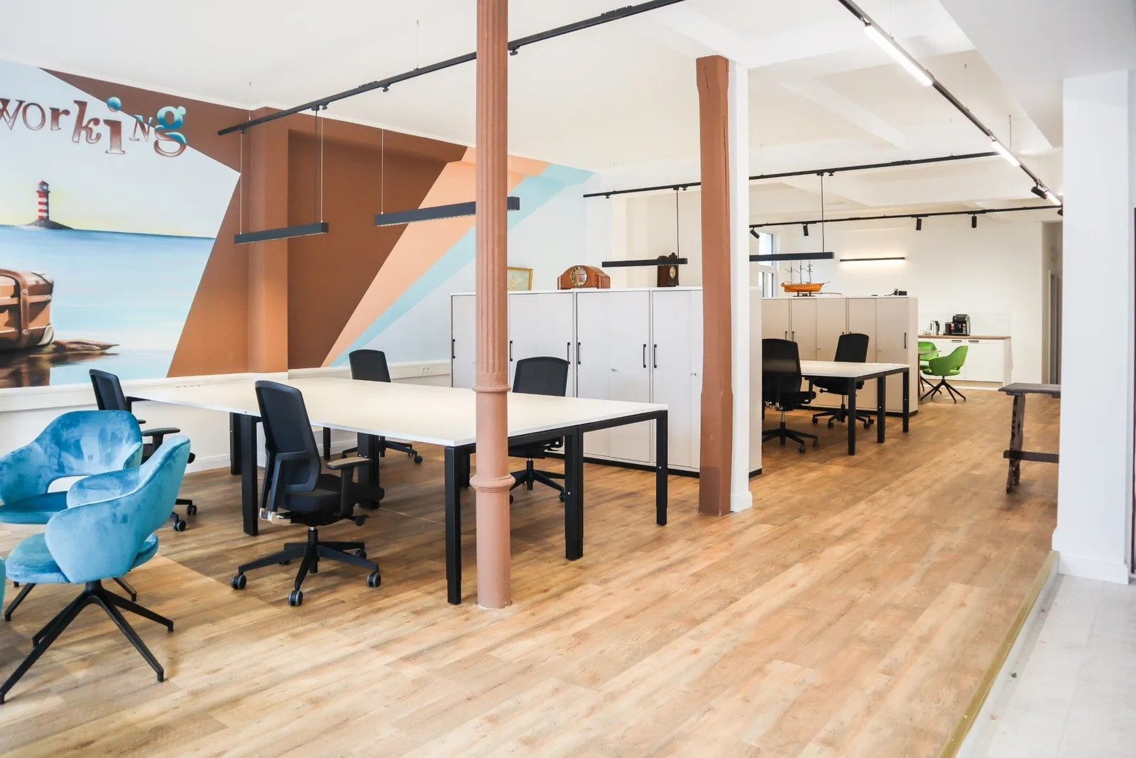 Brain Coworking, Open-plan office, Brake (Unterweser)