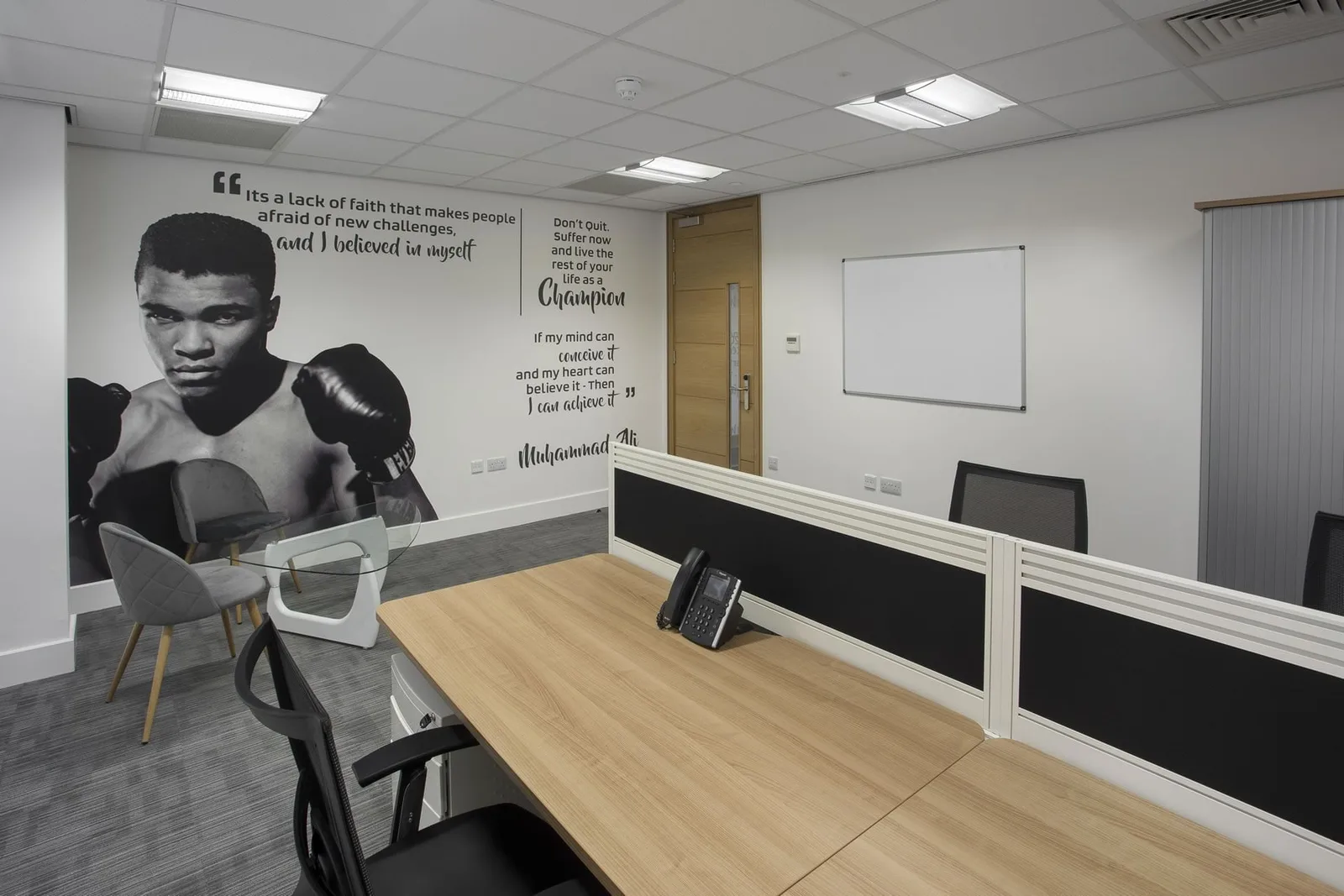 The Breeze, Bureau privatif 4 postes, Warrington