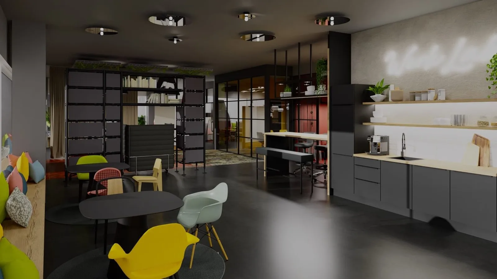 Breitinger CO-LAB, Cafeteria, Aschaffenburg