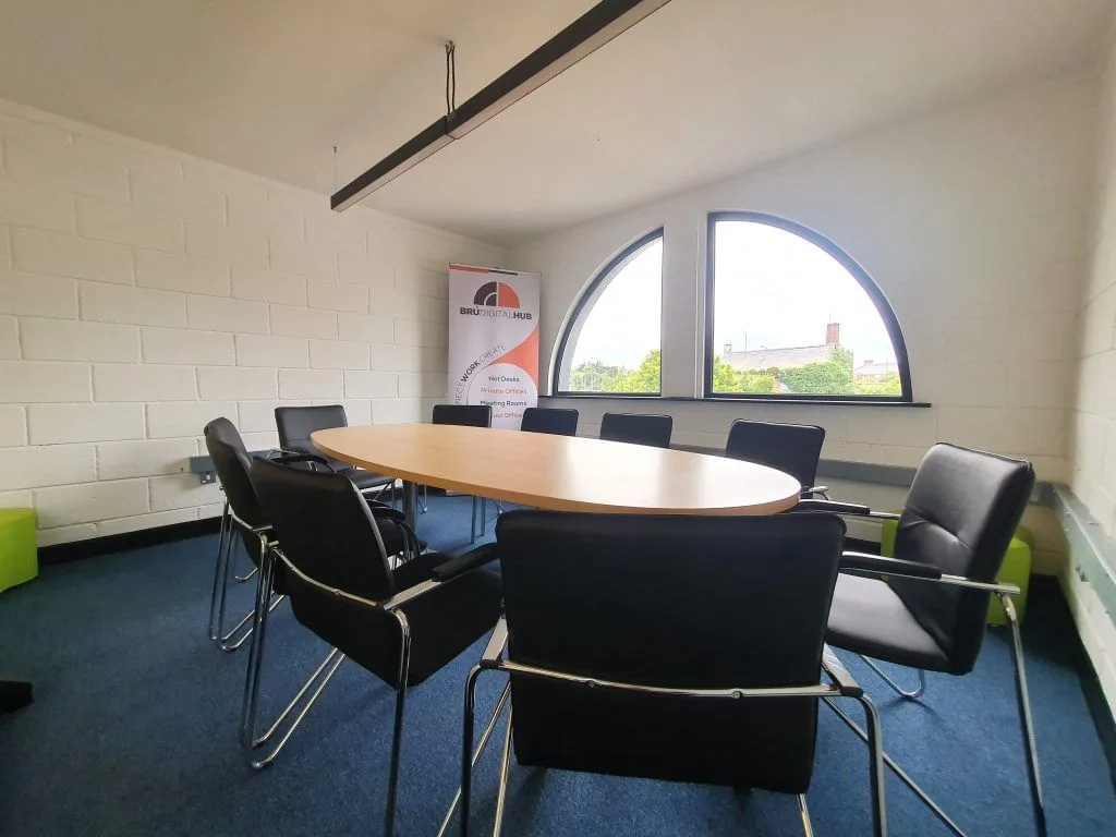 Bru Digital Hub, Meeting room for 8 people, Drogheda