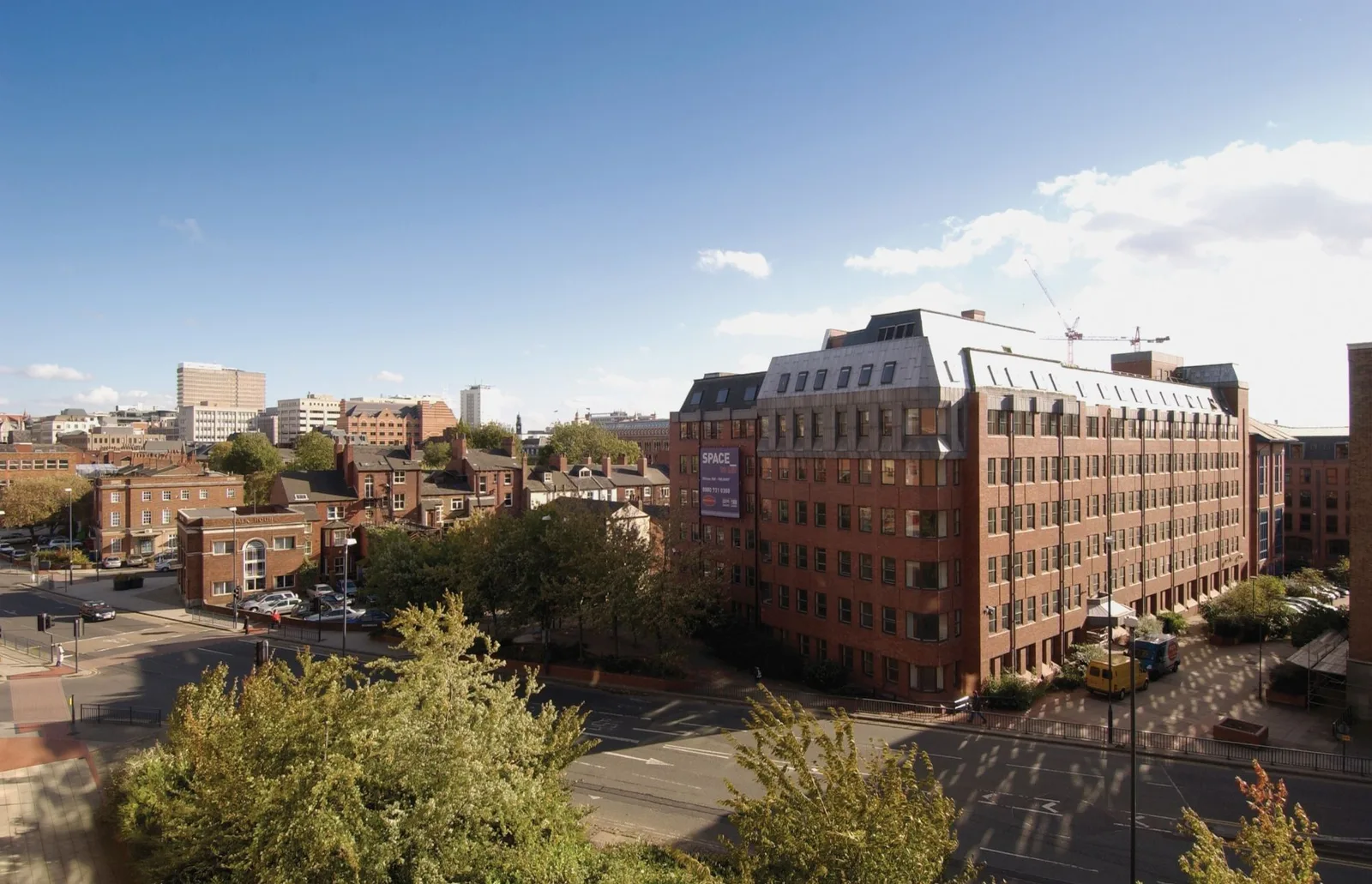 Bruntwood West Village, Building facade, Leeds