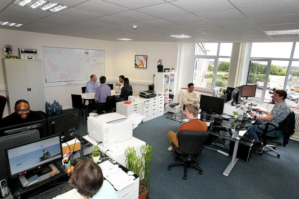 Bucks Digital Hub, Open-plan office, Aylesbury