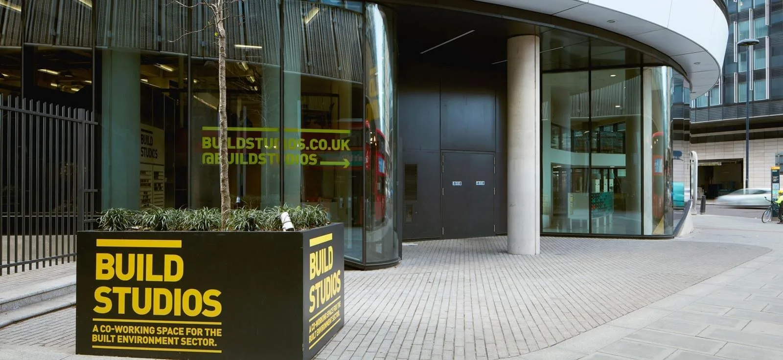 Build Studios, Building facade, London