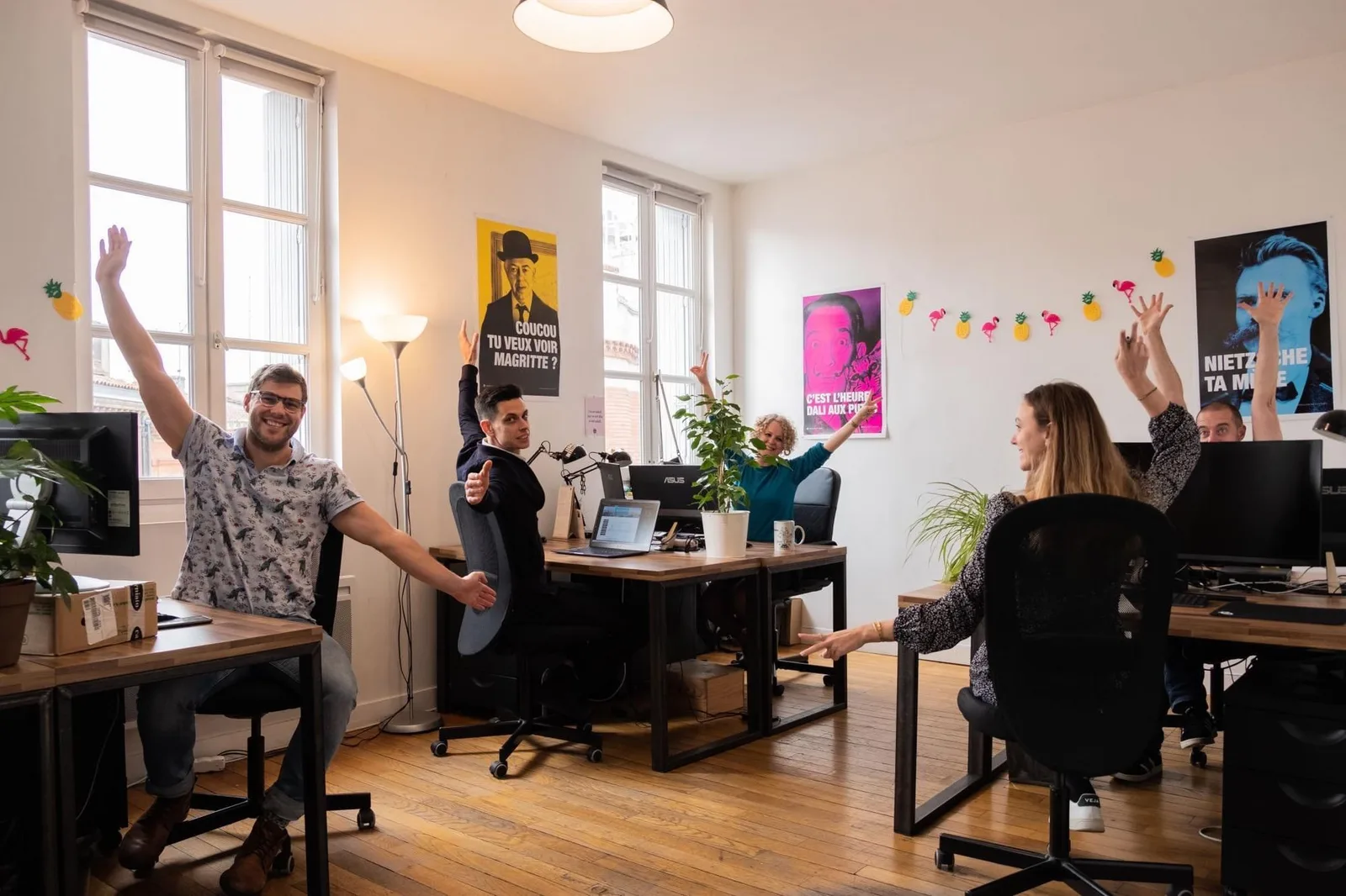 Le Bural, Bureau privatif 5 postes, Toulouse