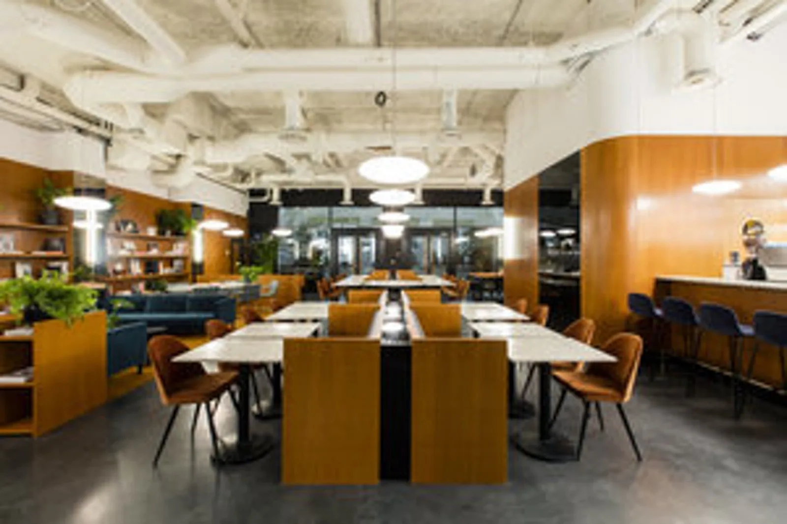 The Bureau 28 Cours Albert, Kantine, Paris 8e