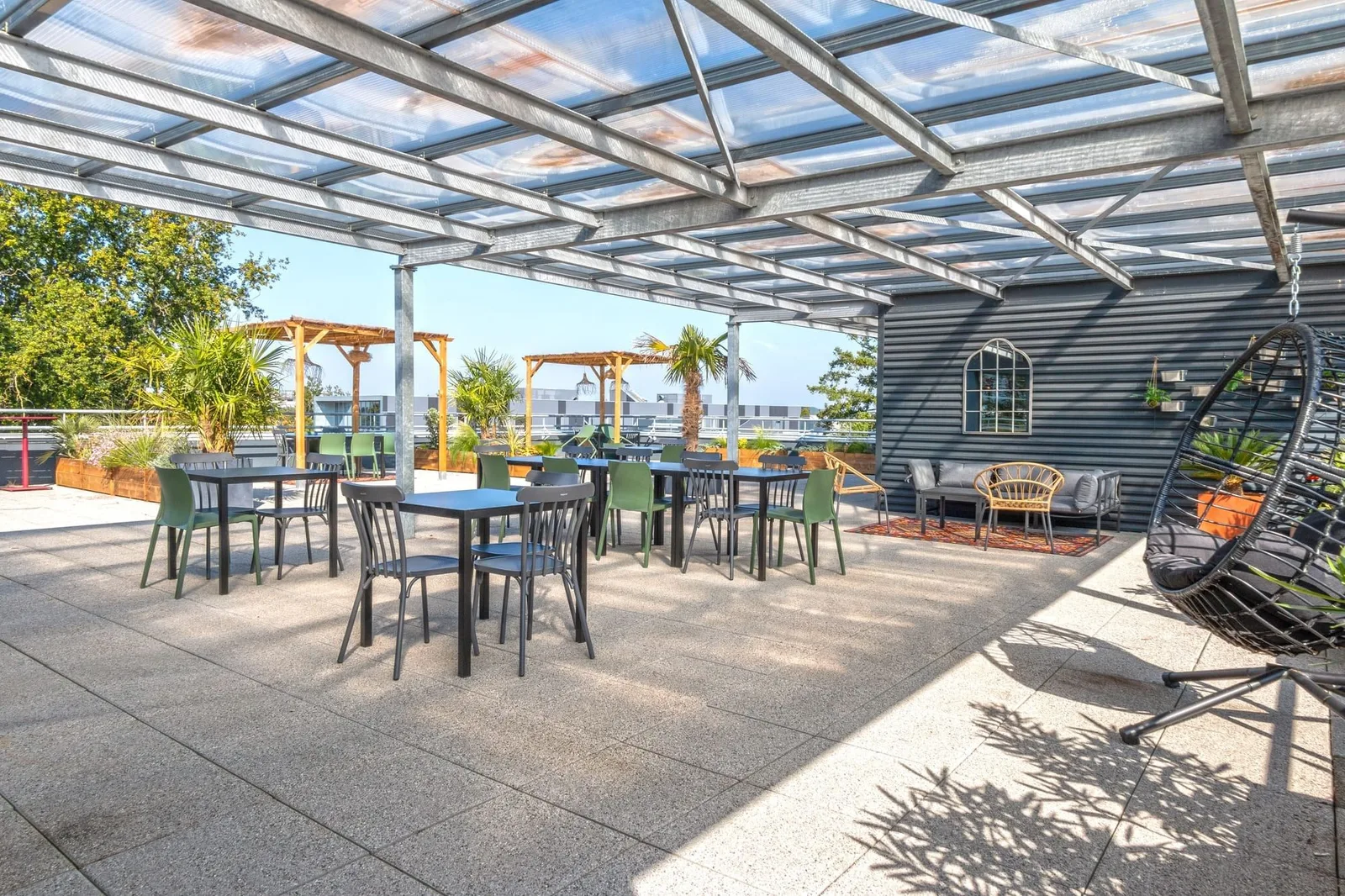 Bureaux & Co Nantes Calypso, Terrasse et espace extérieur, Saint-Herblain