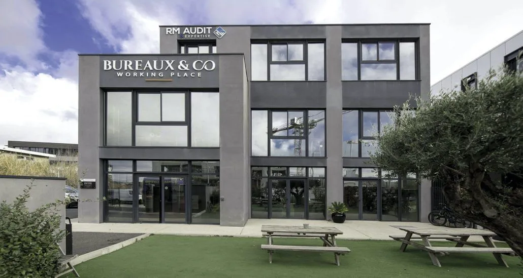 Bureaux & Co Réso Santé Parc 2000, Gebäudefassade, Montpellier