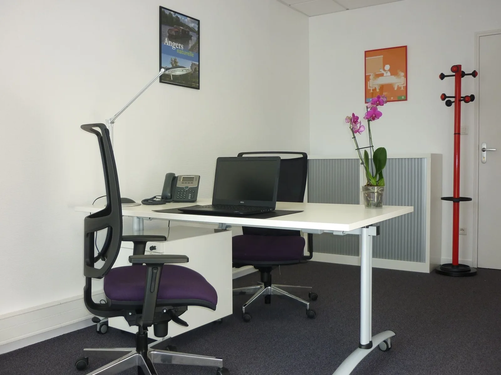 Buro Club Angers, Bureau privatif 2 postes, Angers
