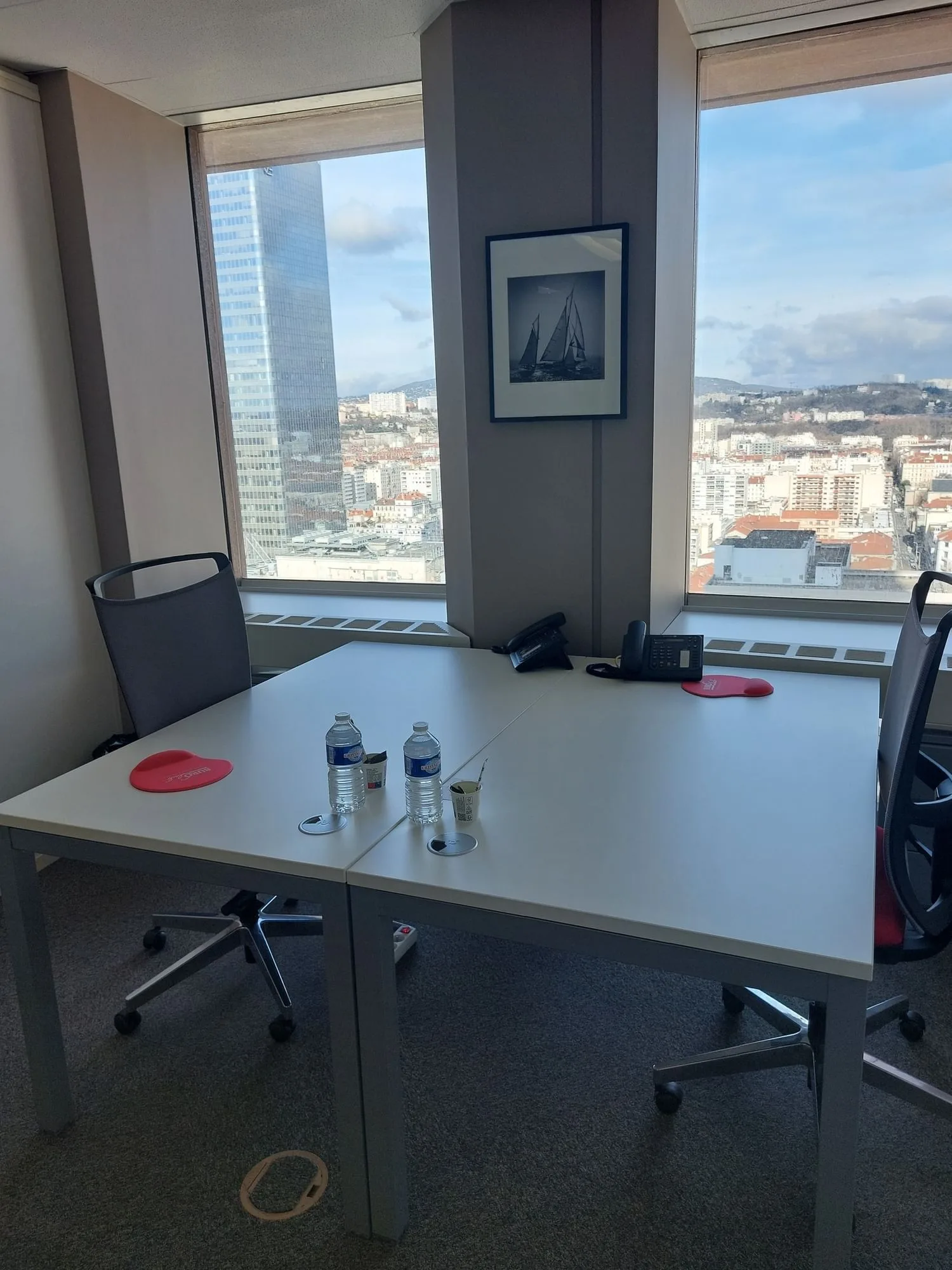 Buro Club Lyon Part Dieu, Private office, 2 desks, Lyon 3e