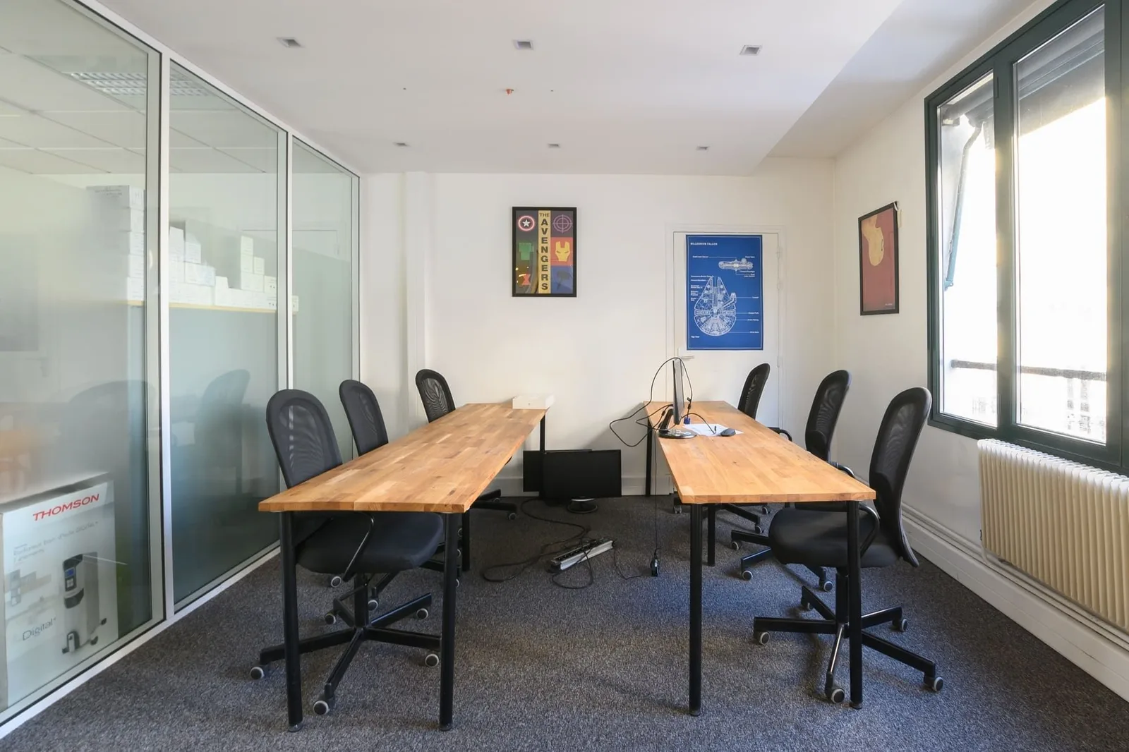 Buro Club Paris 15, Bureau privatif 7 postes, Paris 15e