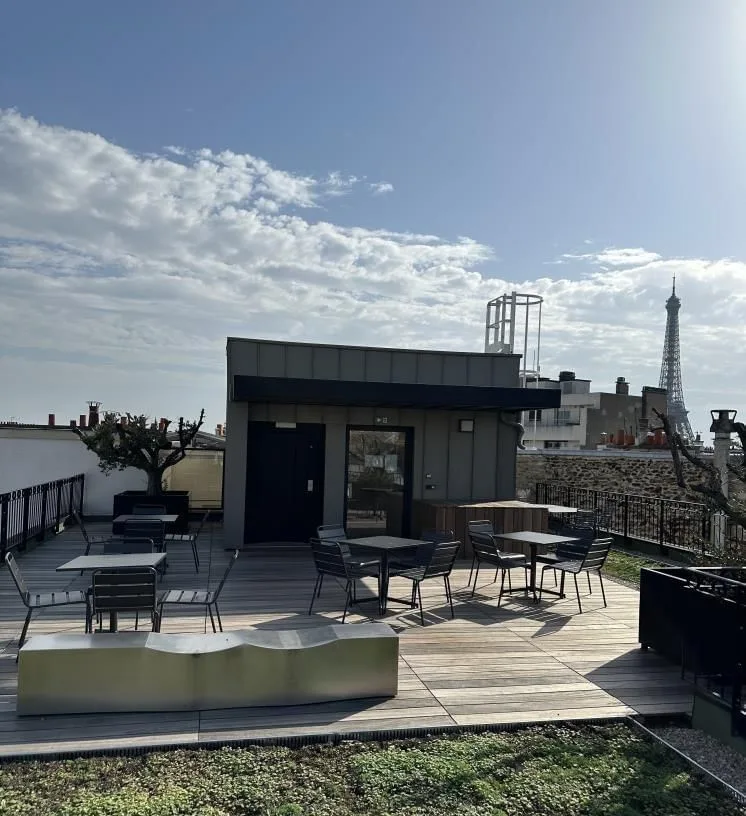 Buro Club Paris Trocadéro, Terrasse et espace extérieur, Paris 16e
