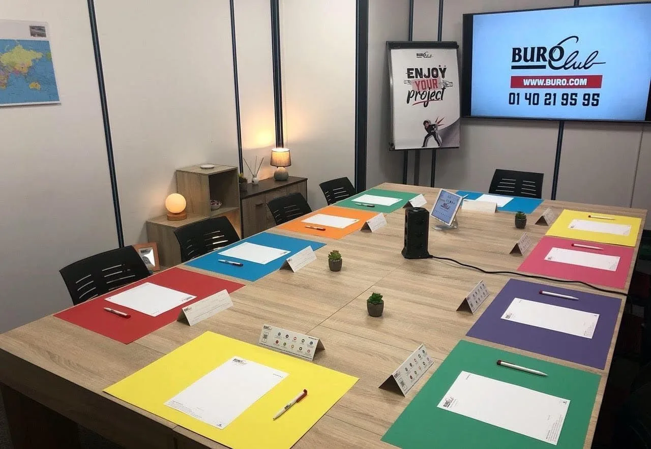 Buro Club Strasbourg Meinau, Besprechungsraum für 10 Personen, Strasbourg