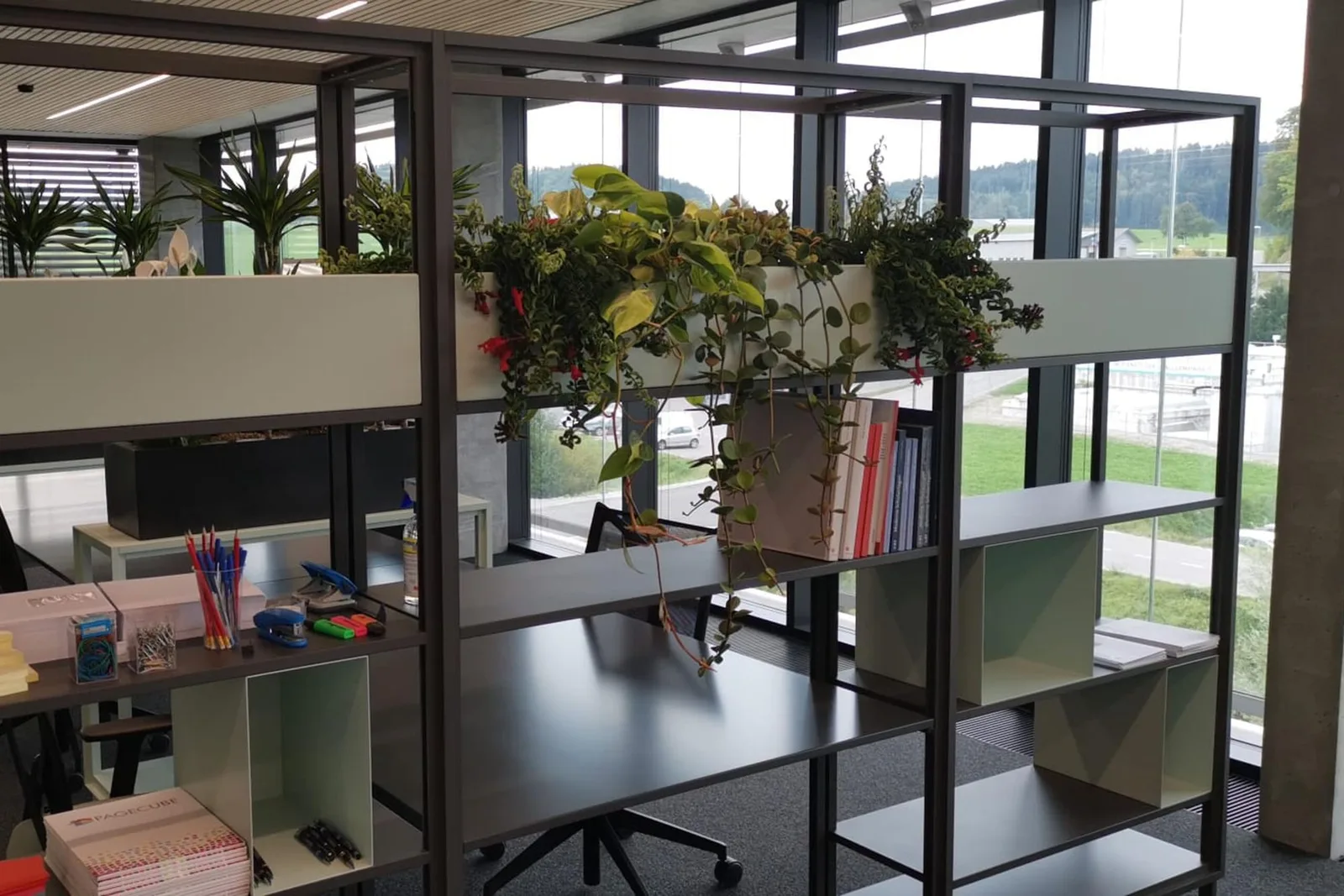 BüroMitenand, Open-plan office, Wil