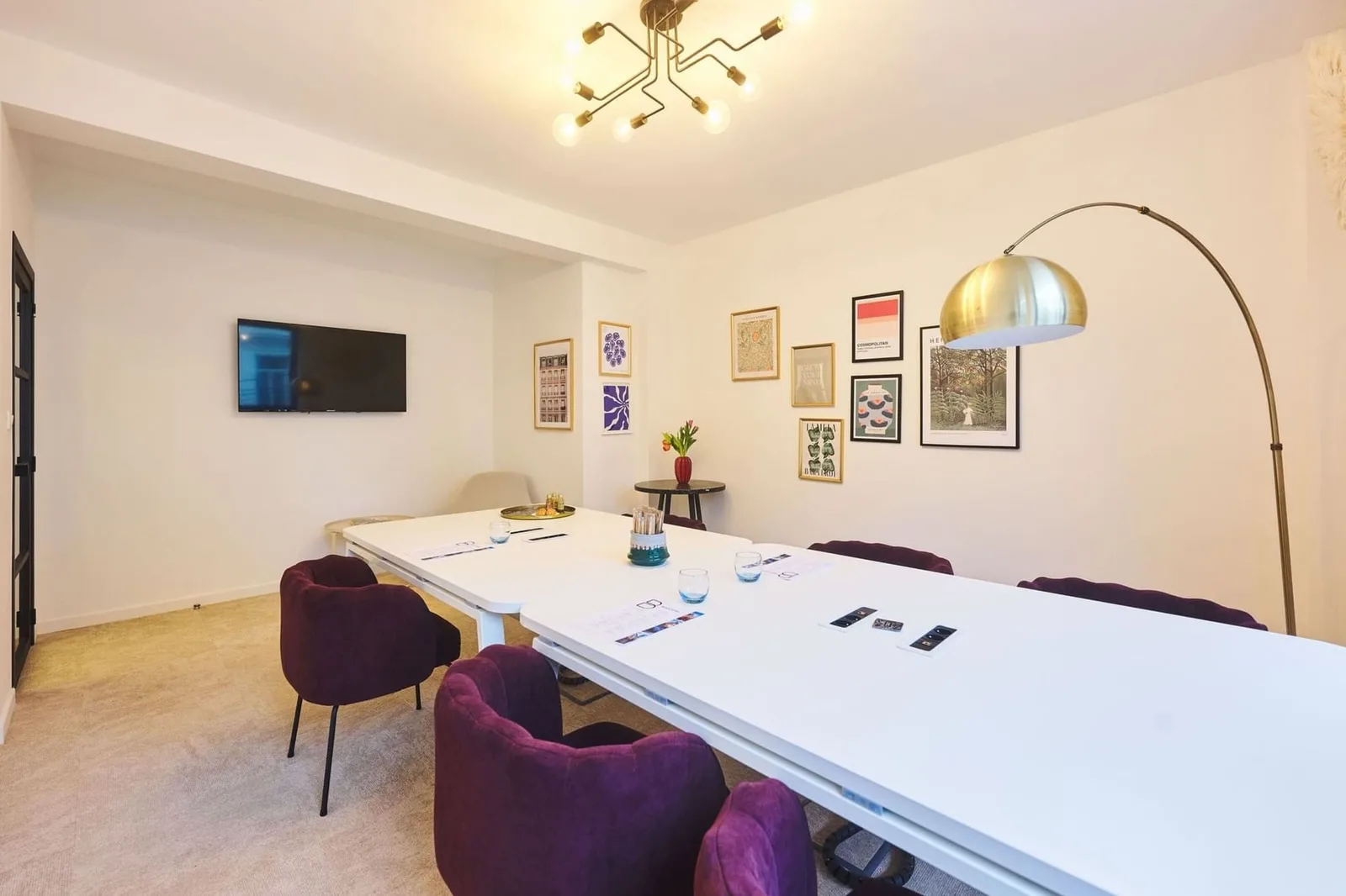 Burotel Bruxelles, Salle de réunion 6 personnes, Bruxelles