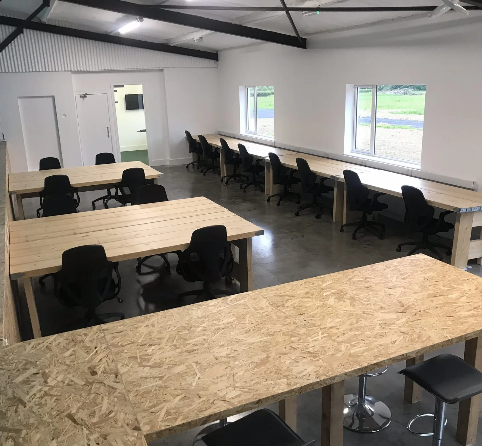 Business Barn, Open-plan office, Leixlip