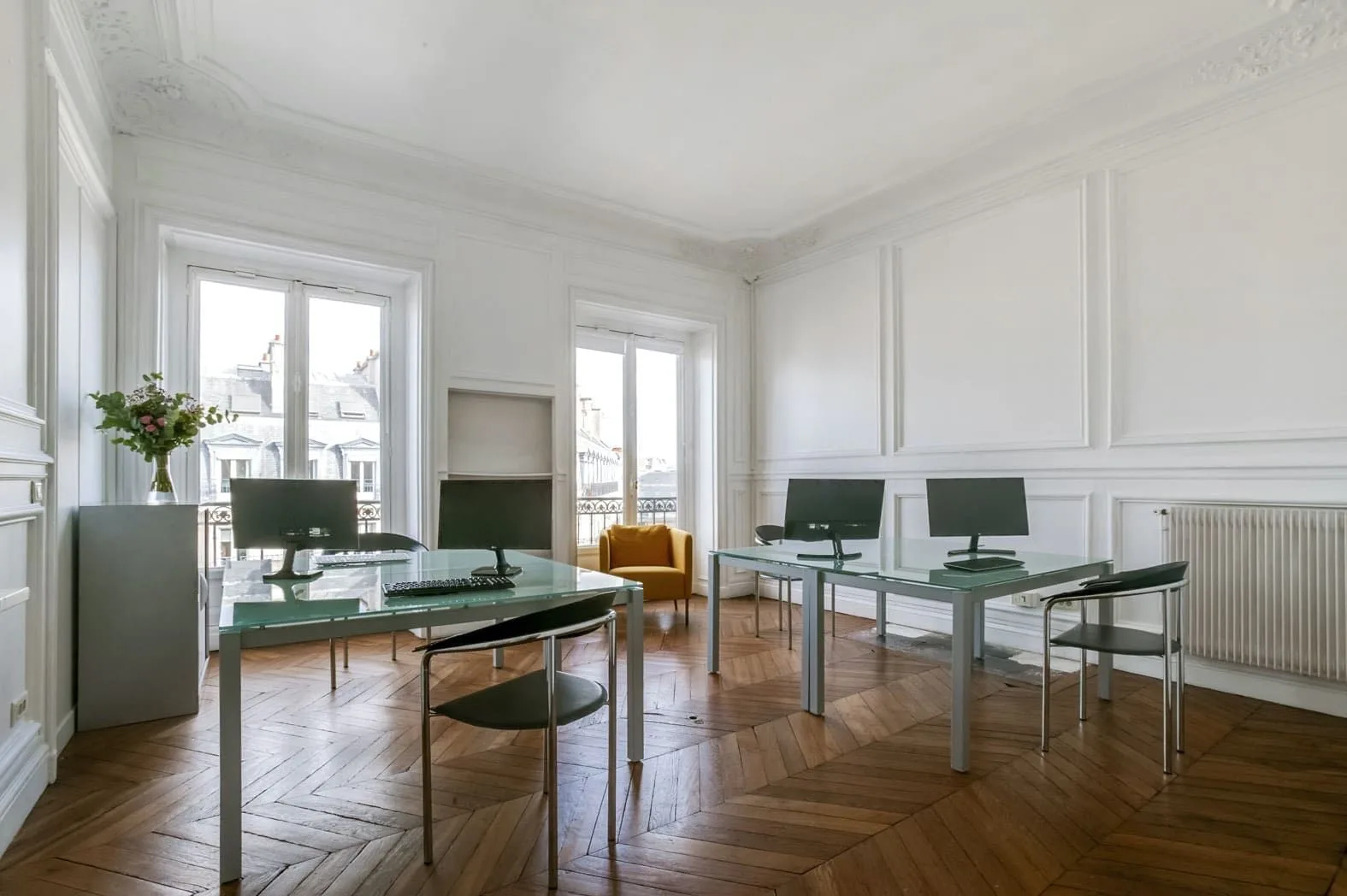 Business Center Opera, Bureau privatif 4 postes, Paris 1er