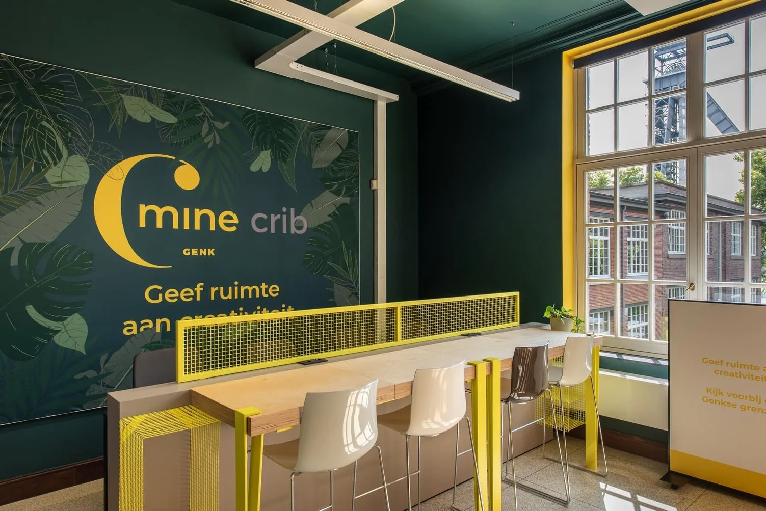 C-mine Crib, Espace de coworking, Genk
