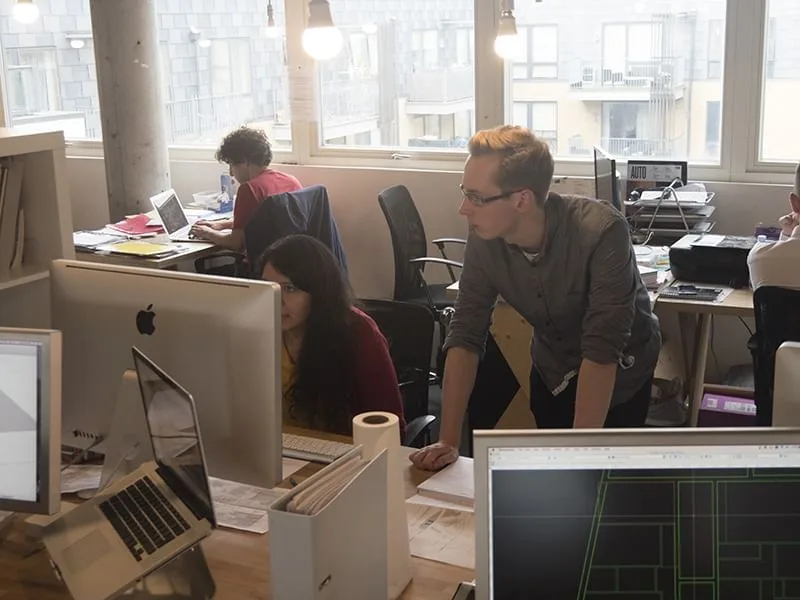 Canal Studios, Open-plan office, London