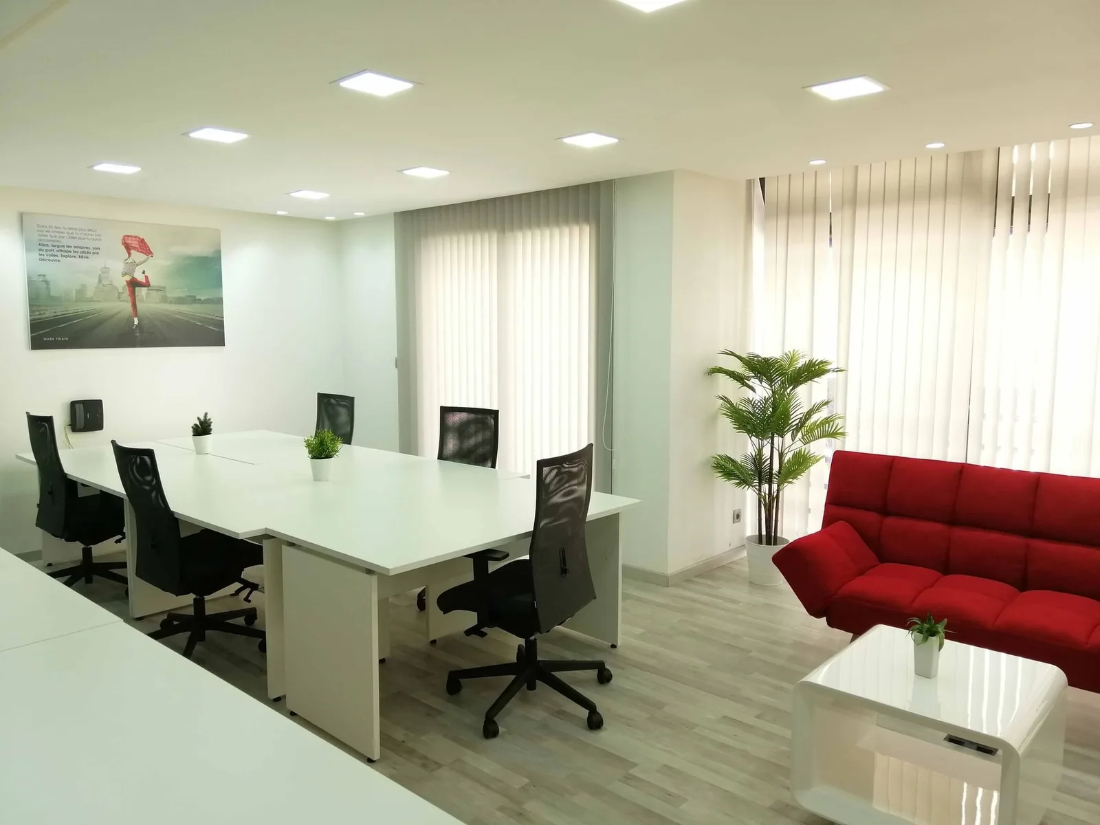 Capital Desk, Bureau privatif 5 postes, Casablanca