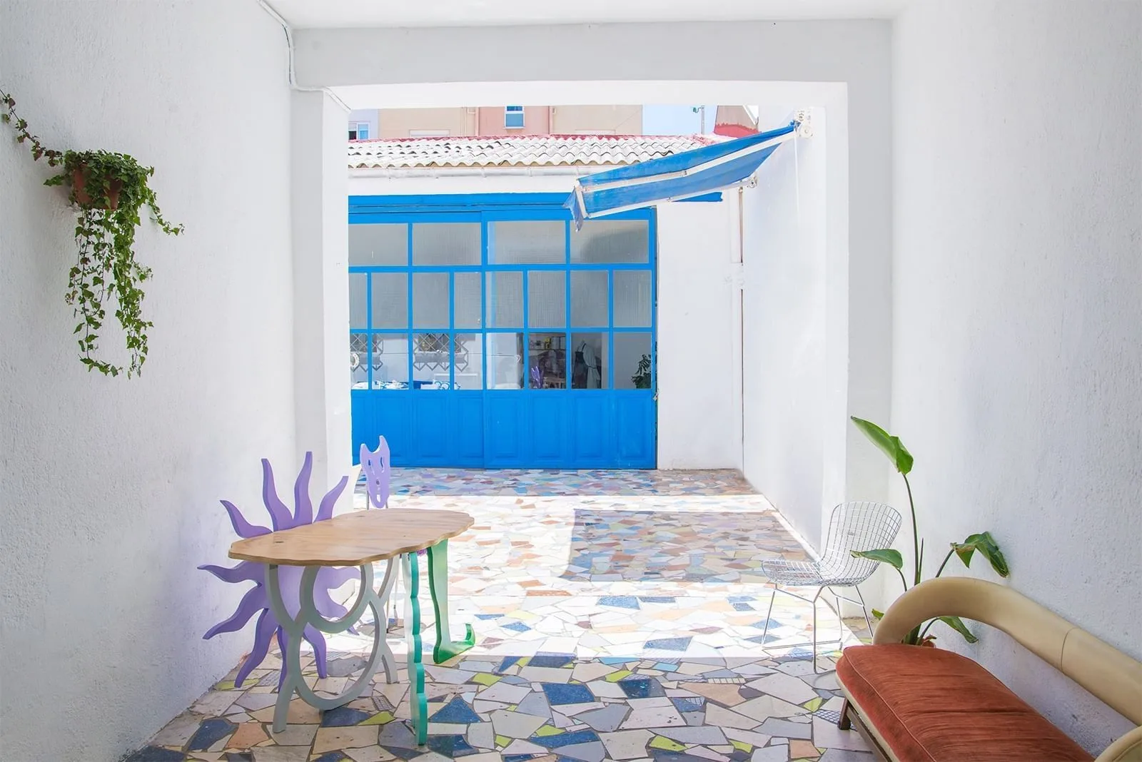 Casa Antillón, Terraço e espaço exterior, Madrid