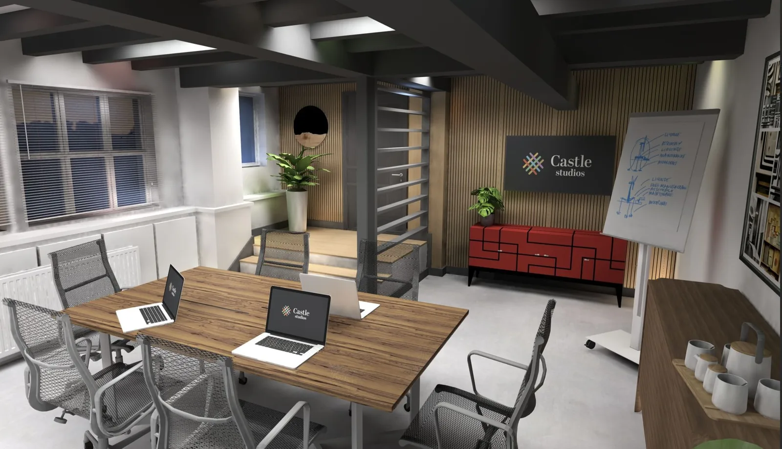 Castle Studios, Salle de réunion 6 personnes, Reading