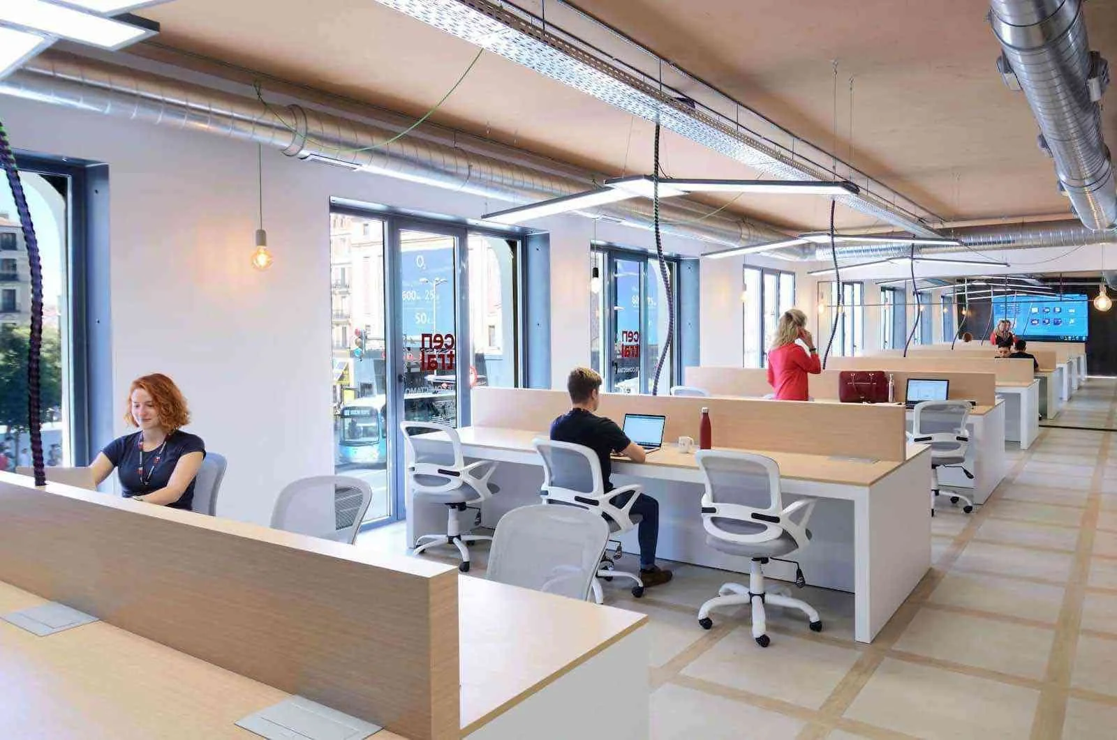 Central 44 Coworking, Open-plan office, Madrid