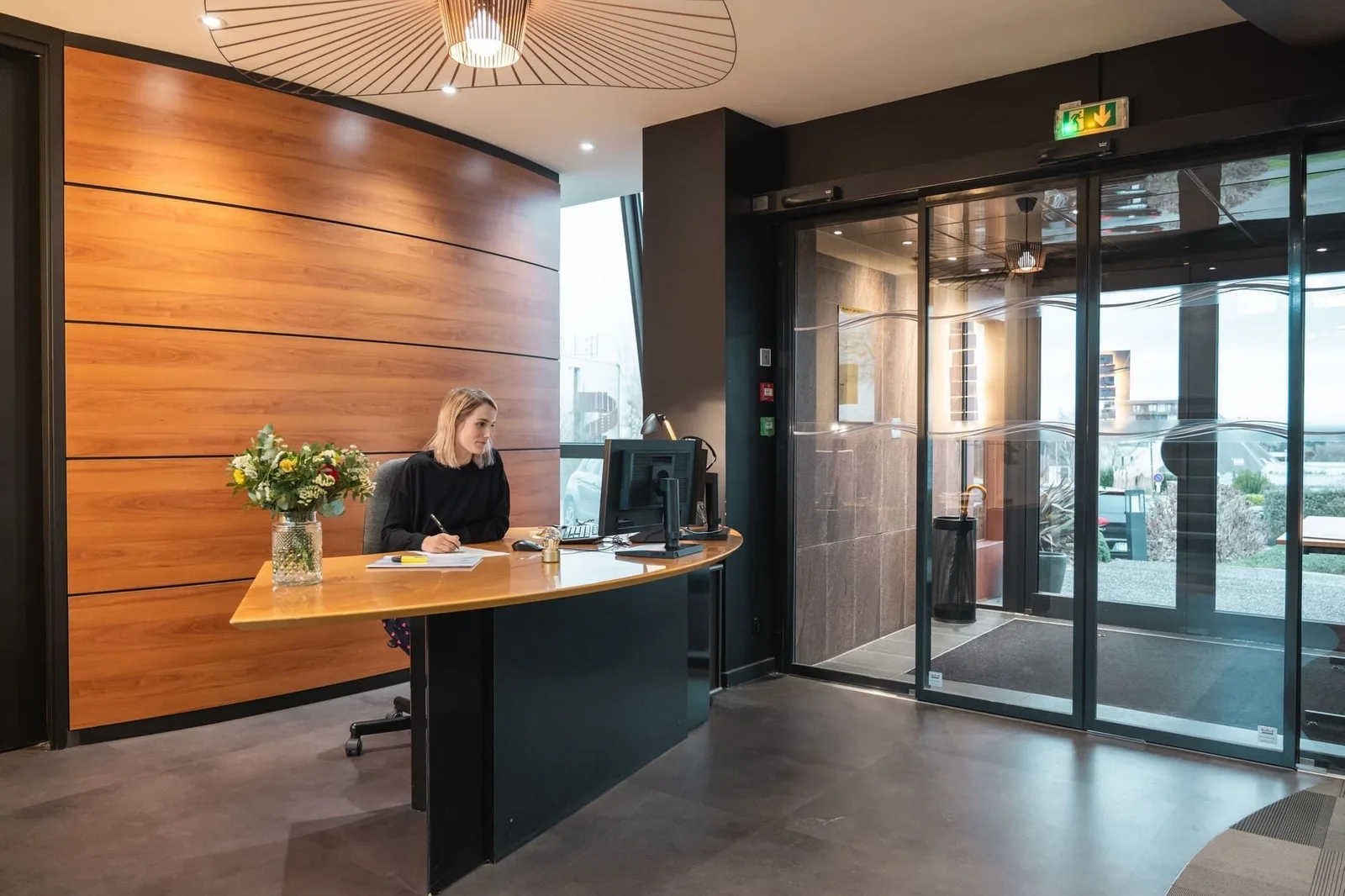 Centre d'Affaires Alizés, Réception, Cesson-Sévigné