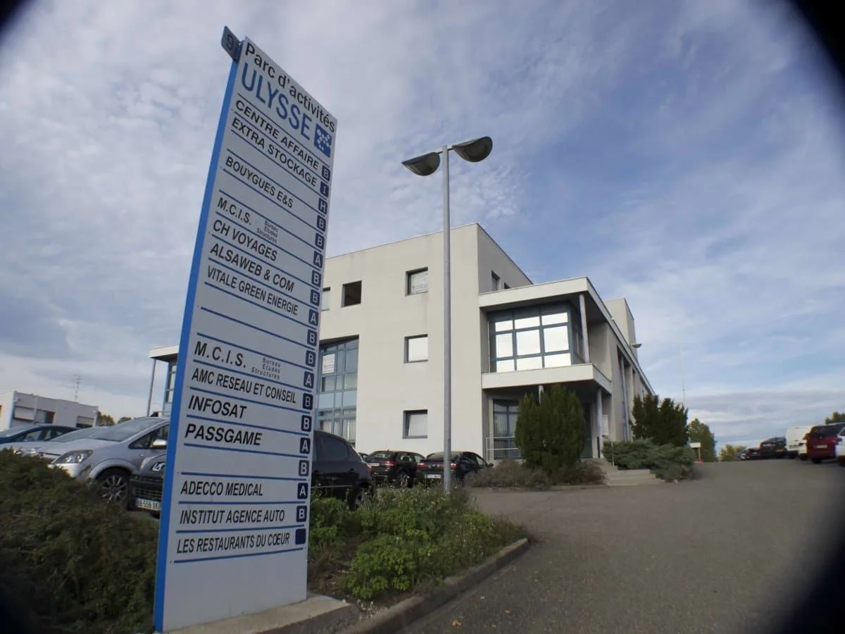 Centre d'Affaires Ulysse, Gebäudefassade, Illzach