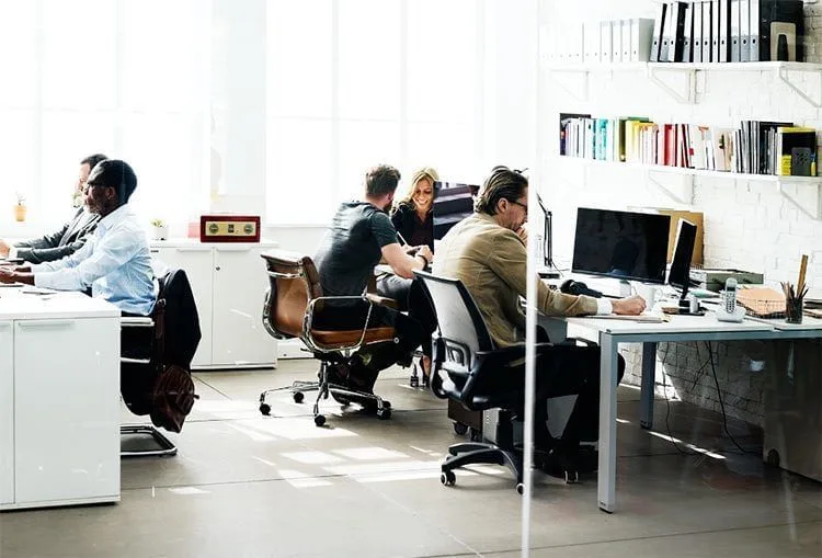 Centro De Negocios Coronales, Open-plan office, Madrid