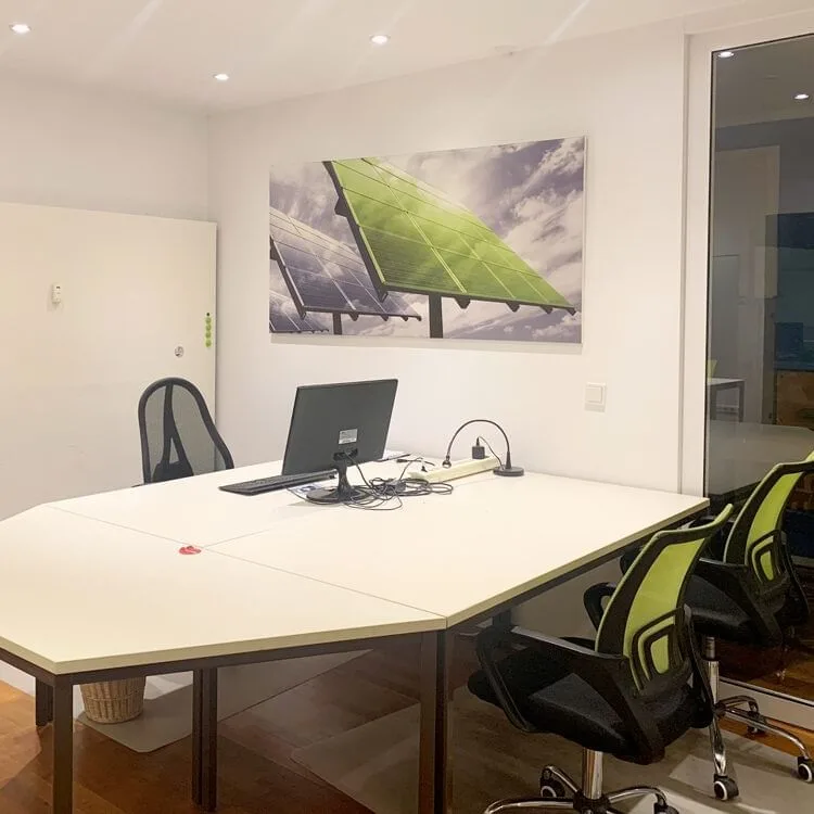 Chaos Coworking Leipzig, Privatbüro mit 3 Arbeitsplätzen, Leipzig