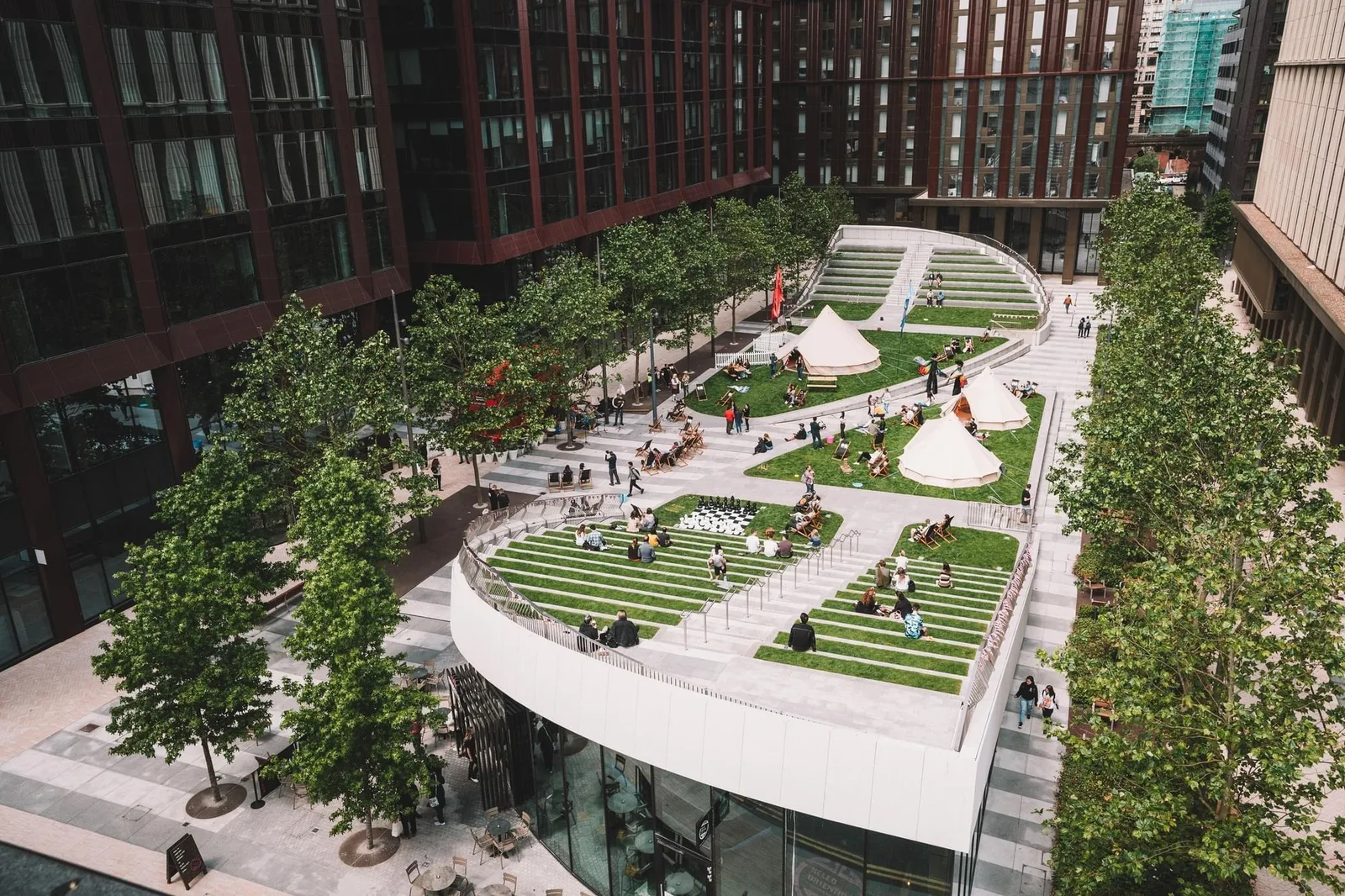 Circle Square - No.1, Terrace and outdoor space, Manchester